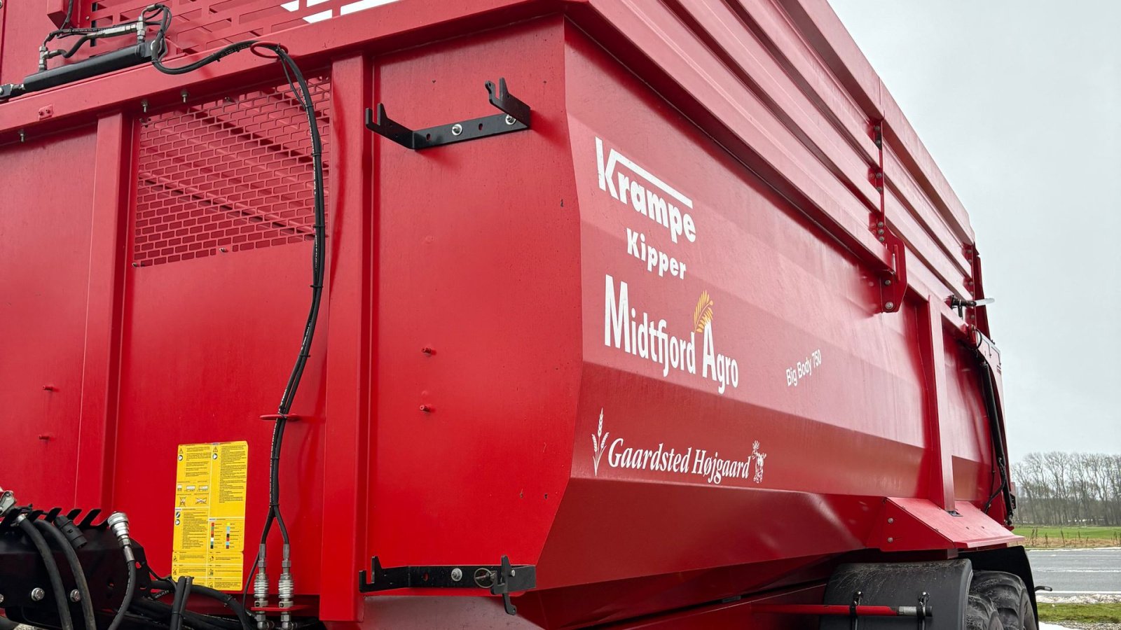 Muldenkipper of the type Krampe Big Body 750  Hydraulisk Klapbar side, Gebrauchtmaschine in Løgstør (Picture 13)