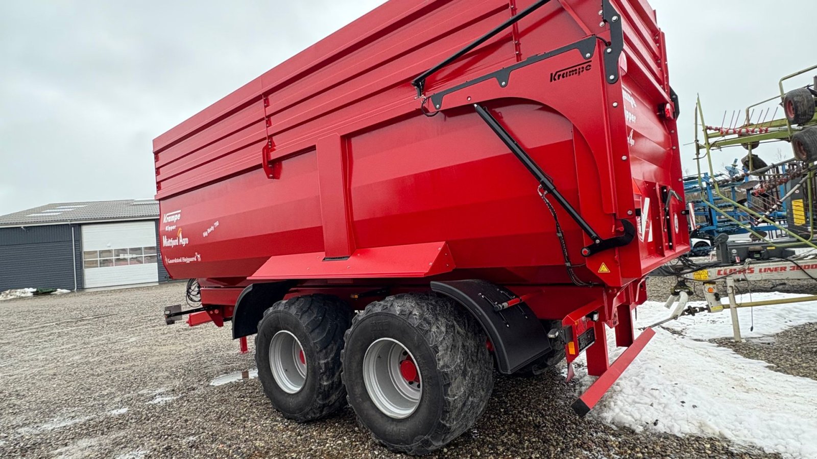 Muldenkipper of the type Krampe Big Body 750  Hydraulisk Klapbar side, Gebrauchtmaschine in Løgstør (Picture 14)