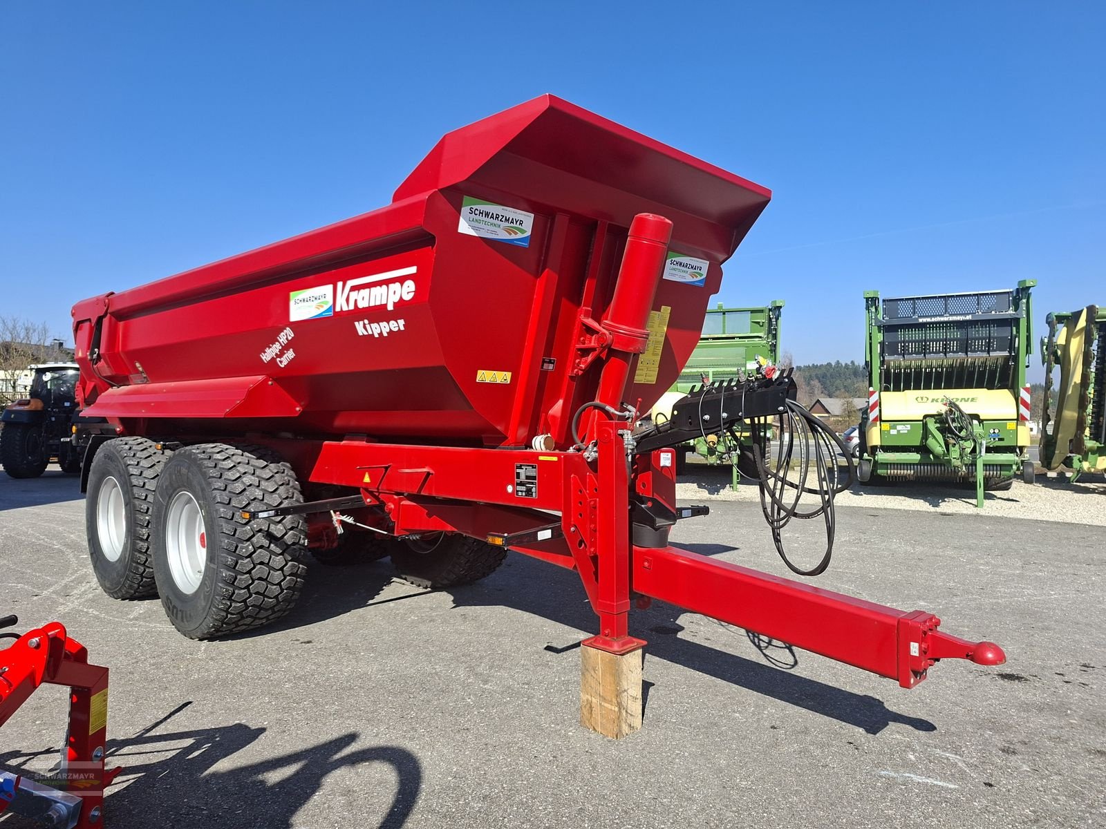 Muldenkipper типа Krampe Halfpipe HP 20 Baumulden, Neumaschine в Gampern (Фотография 4)