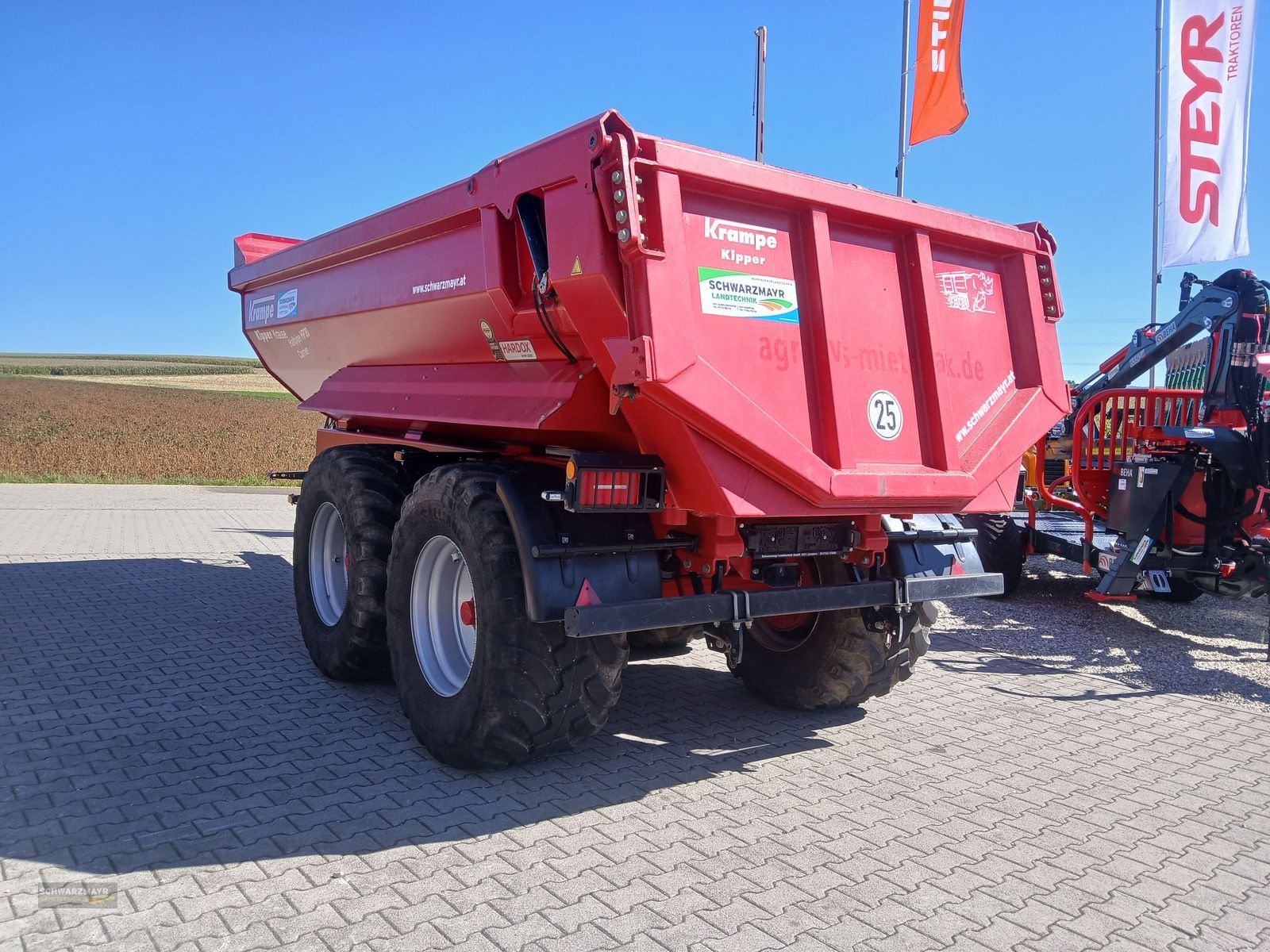 Muldenkipper типа Krampe Halfpipe HP 20, Vorführmaschine в Aurolzmünster (Фотография 3)