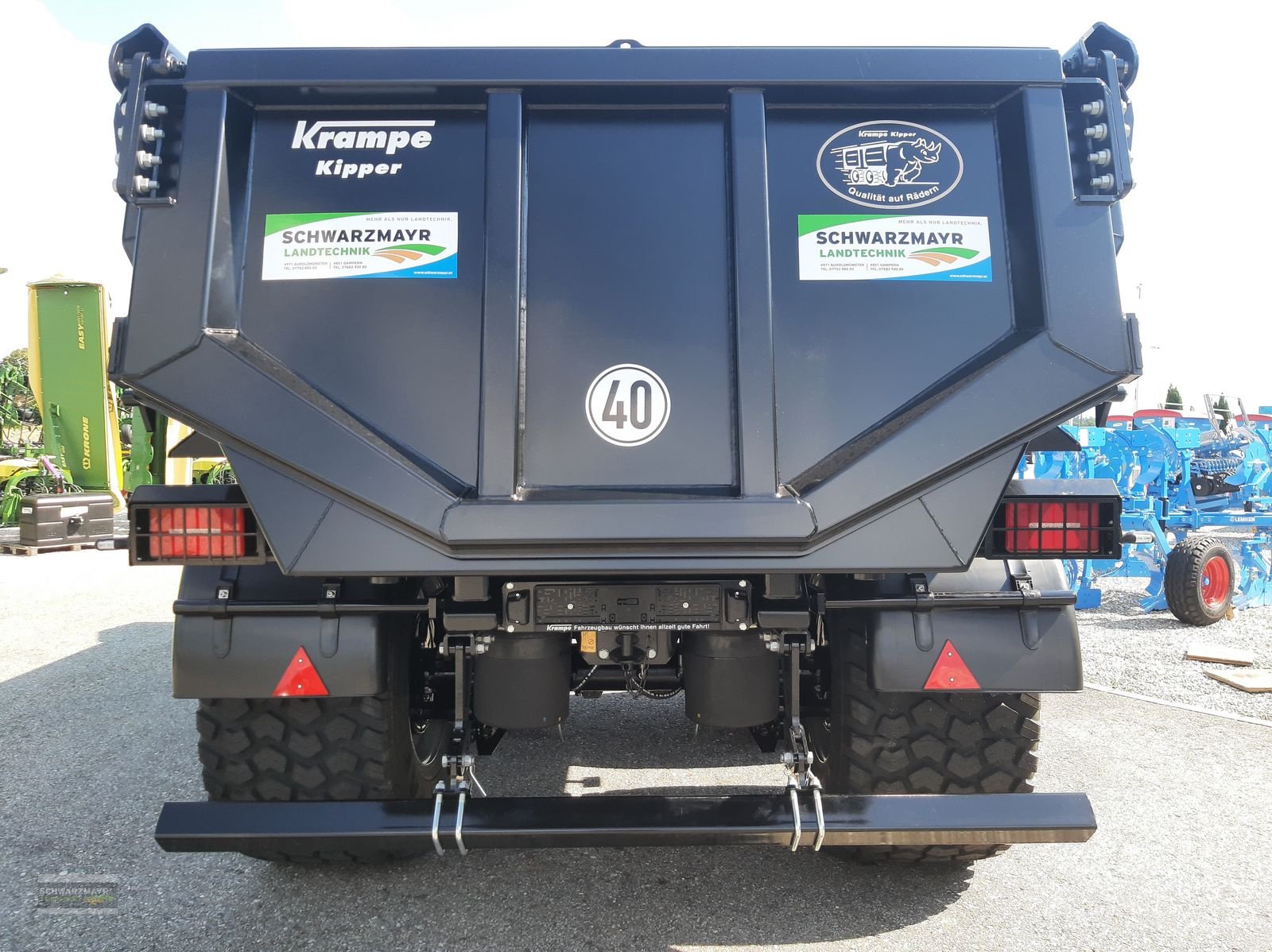 Muldenkipper des Typs Krampe Halfpipe HP 20, Neumaschine in Gampern (Bild 14)