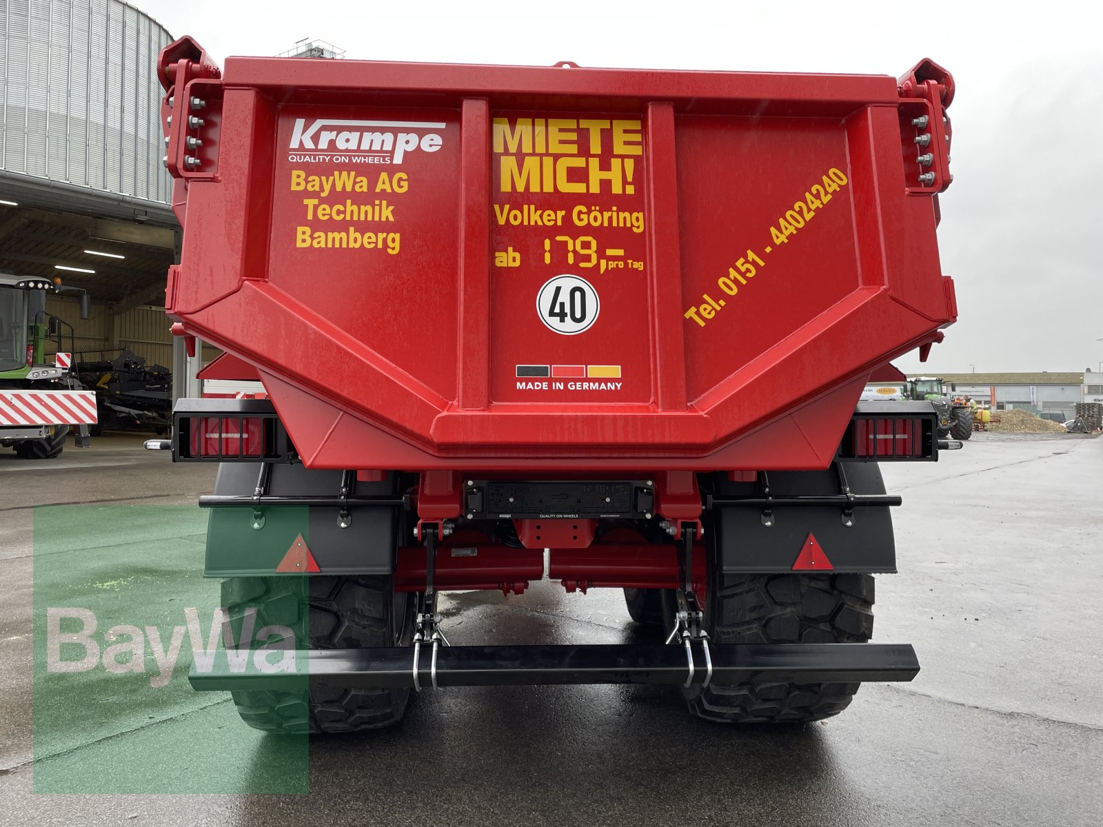 Muldenkipper des Typs Krampe HP 20 Carrier *Miete ab 179€/Tag*, Mietmaschine in Bamberg (Bild 5)