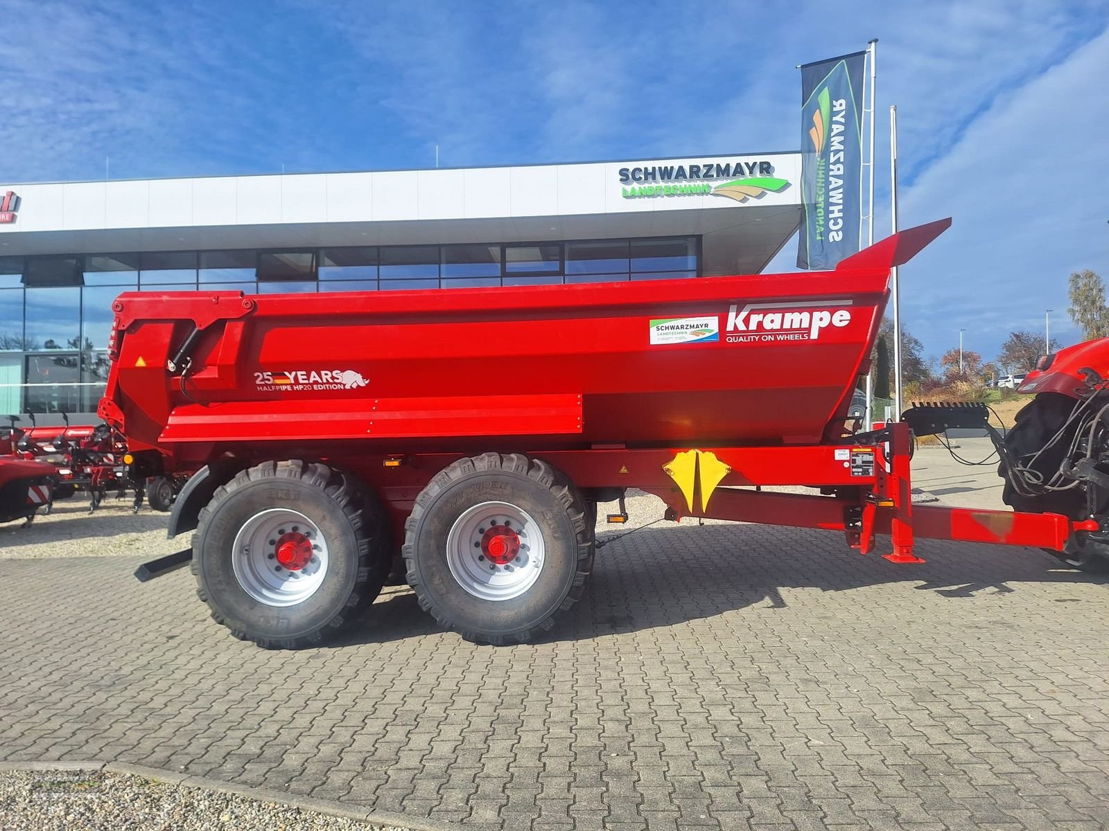 Muldenkipper типа Krampe HP 20 Halfpipe, Mietmaschine в Aurolzmünster (Фотография 2)
