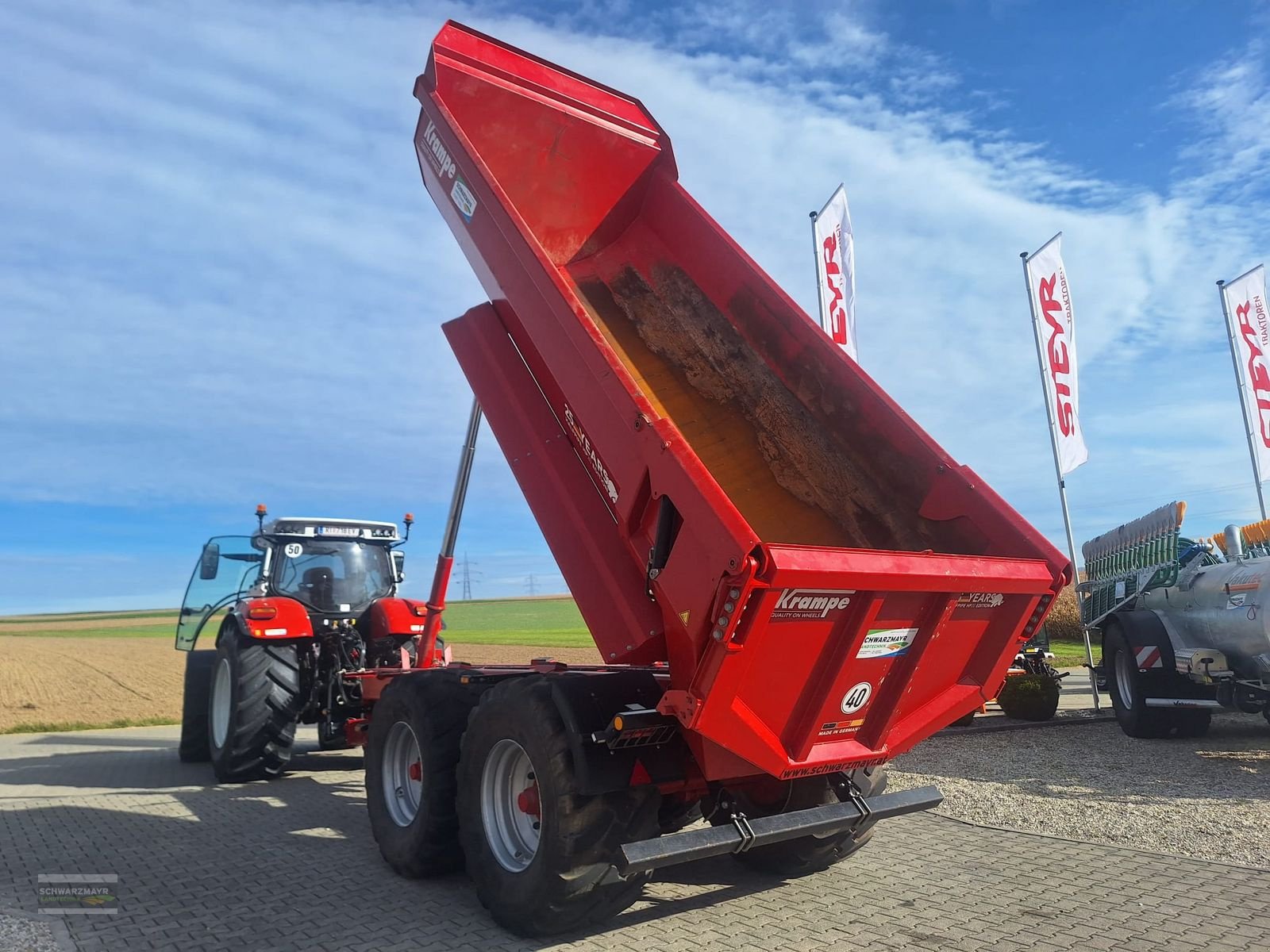 Muldenkipper типа Krampe HP 20 Halfpipe, Mietmaschine в Aurolzmünster (Фотография 18)