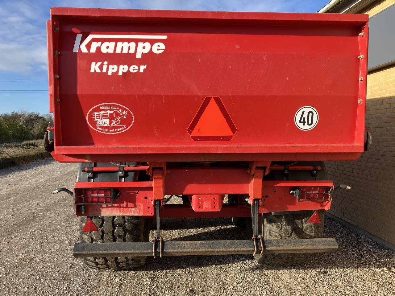Muldenkipper типа Krampe SK 550, Gebrauchtmaschine в Tommerup (Фотография 5)