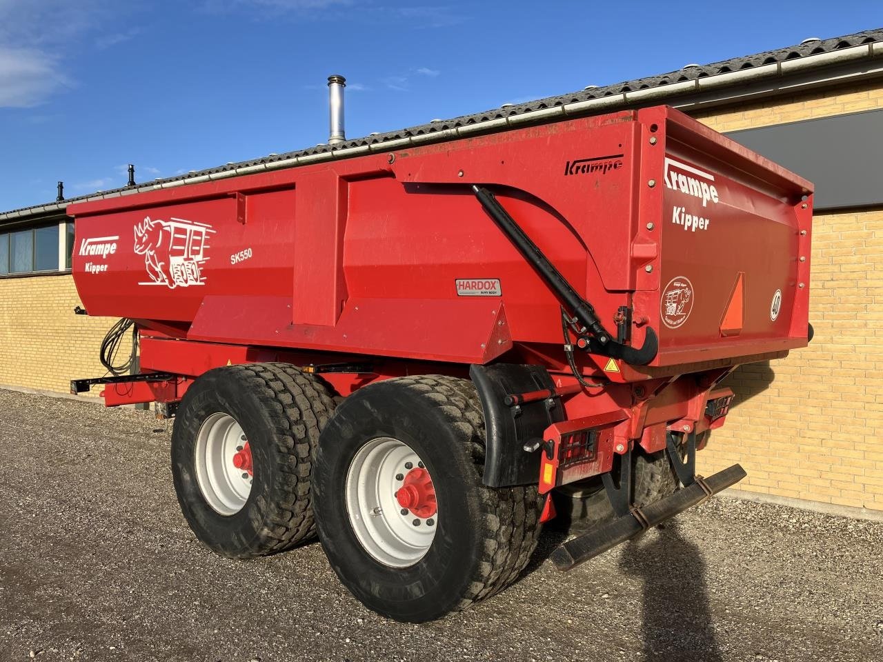 Muldenkipper типа Krampe SK 550, Gebrauchtmaschine в Tommerup (Фотография 4)