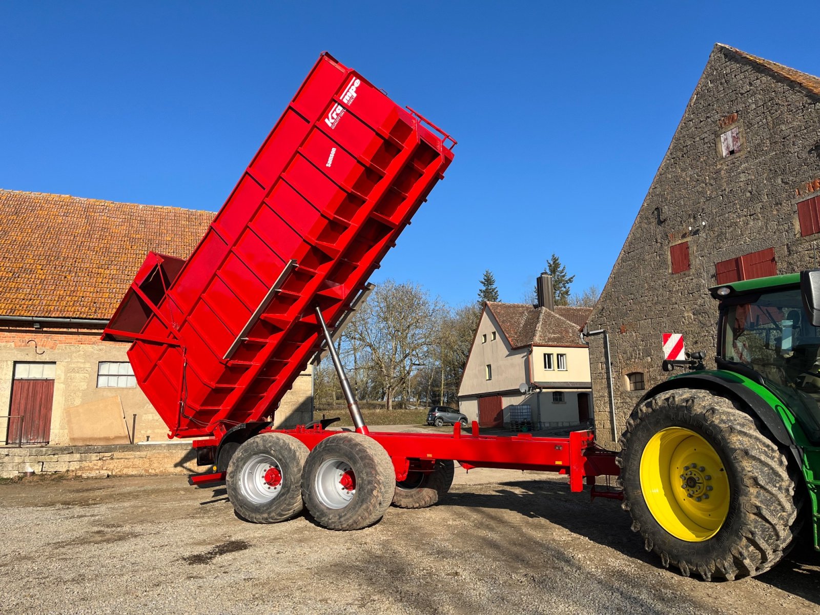 Muldenkipper typu Krampe TWK 21 Samson, Gebrauchtmaschine w Rothenburg (Zdjęcie 2)