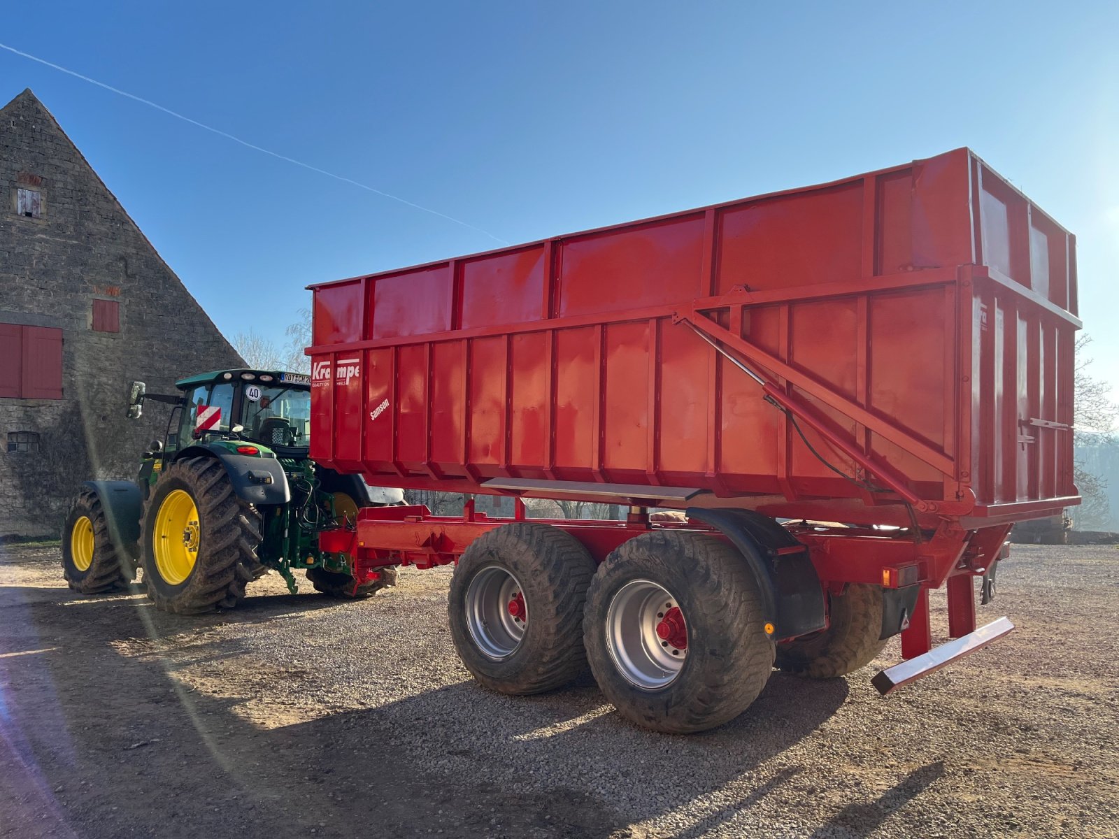 Muldenkipper typu Krampe TWK 21 Samson, Gebrauchtmaschine w Rothenburg (Zdjęcie 3)