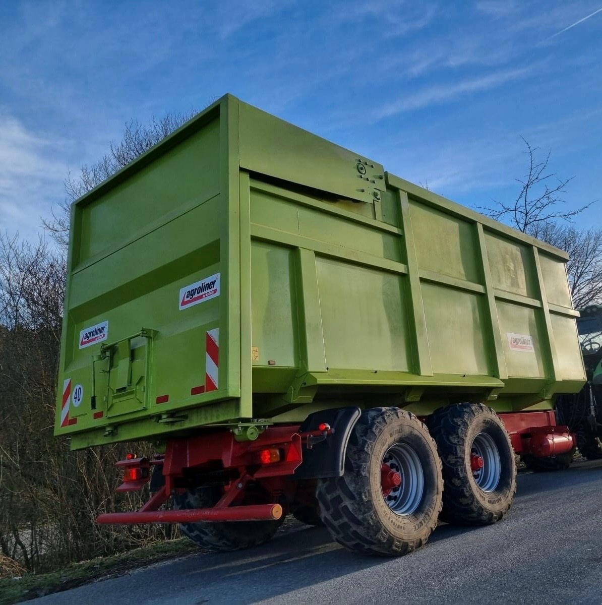 Muldenkipper Türe ait Kröger Agroliner MUK 220, Gebrauchtmaschine içinde Steißlingen  (resim 1)