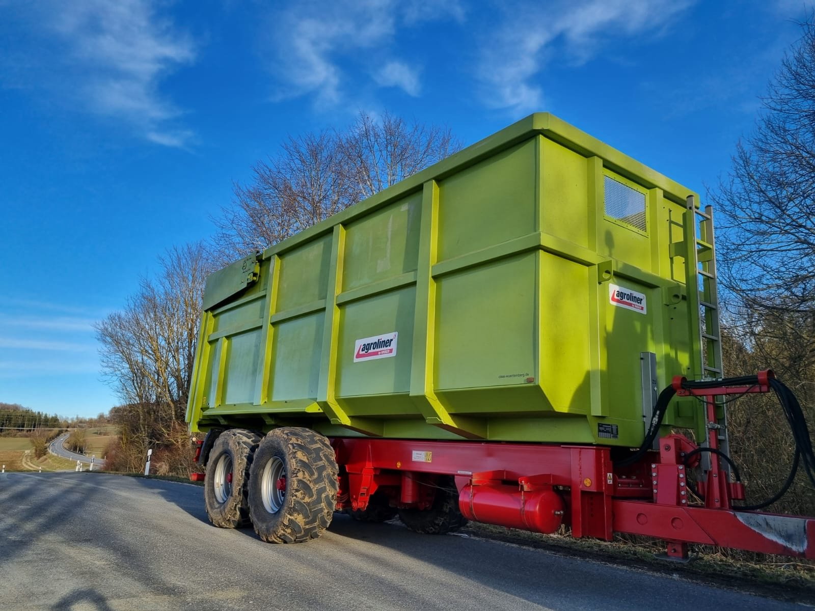 Muldenkipper Türe ait Kröger Agroliner MUK 220, Gebrauchtmaschine içinde Steißlingen  (resim 4)