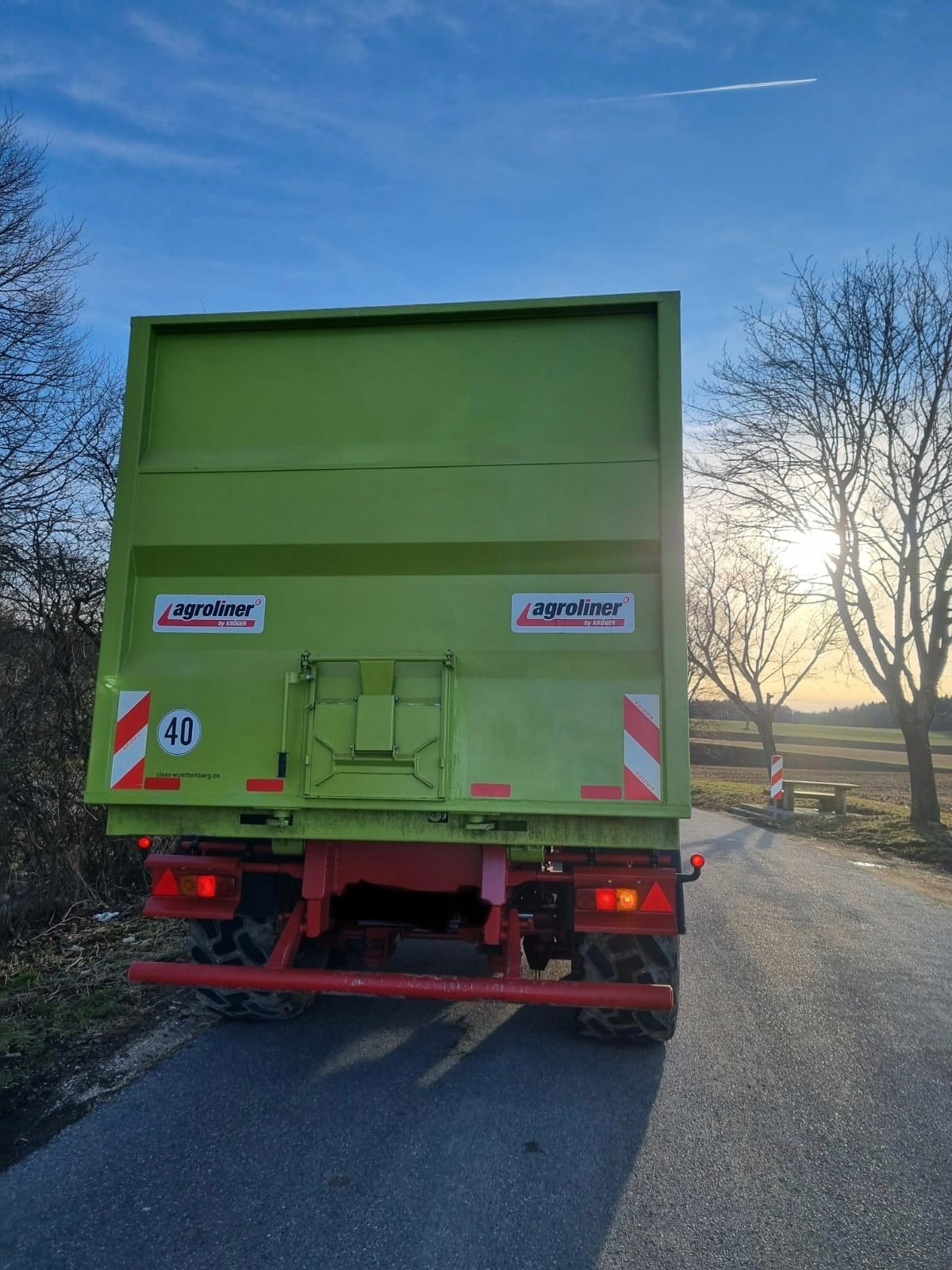 Muldenkipper Türe ait Kröger Agroliner MUK 220, Gebrauchtmaschine içinde Steißlingen  (resim 5)