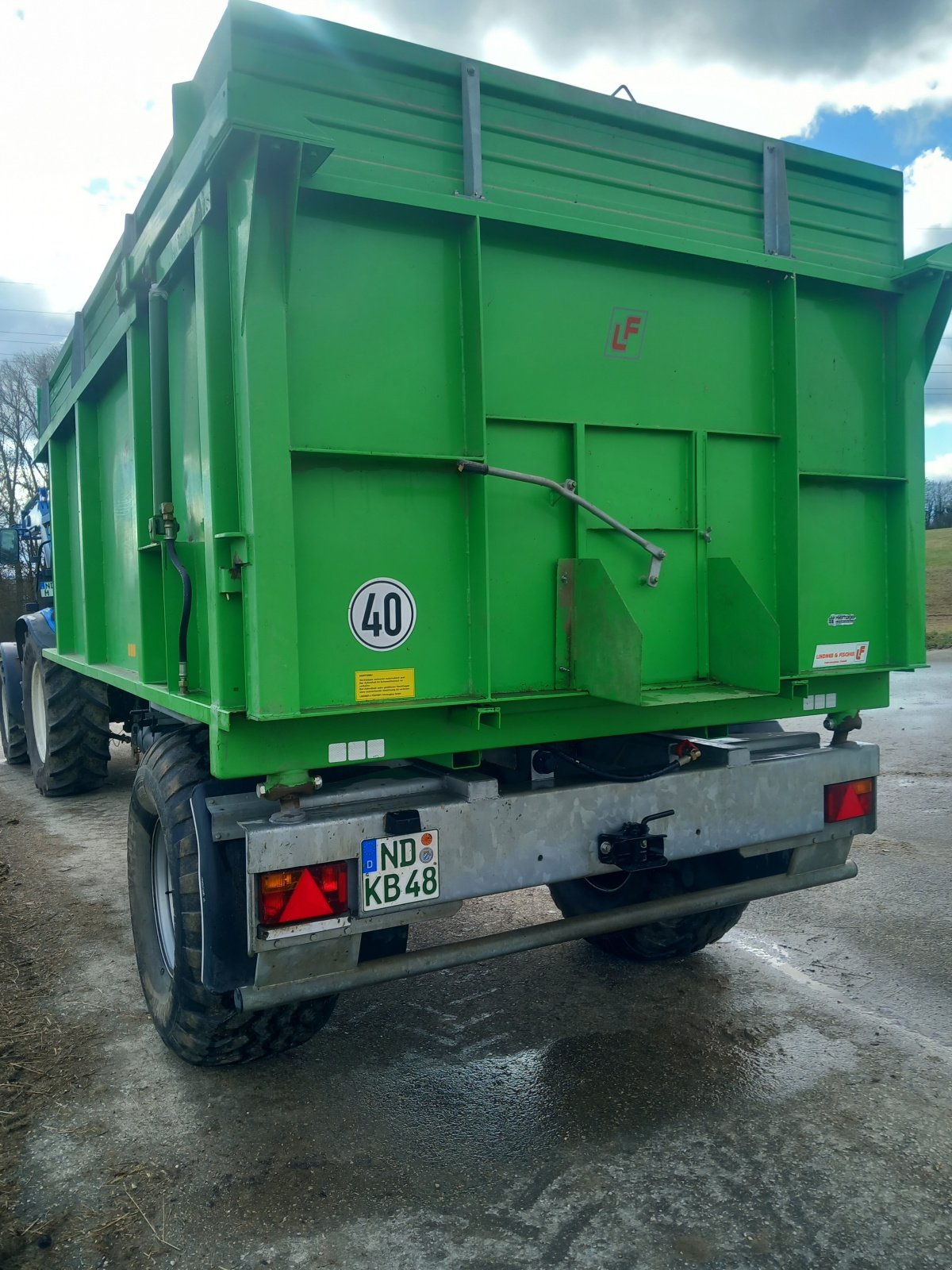 Muldenkipper типа Lindner & Fischer EAM 10, Gebrauchtmaschine в Neuburg an der Donau (Фотография 1)