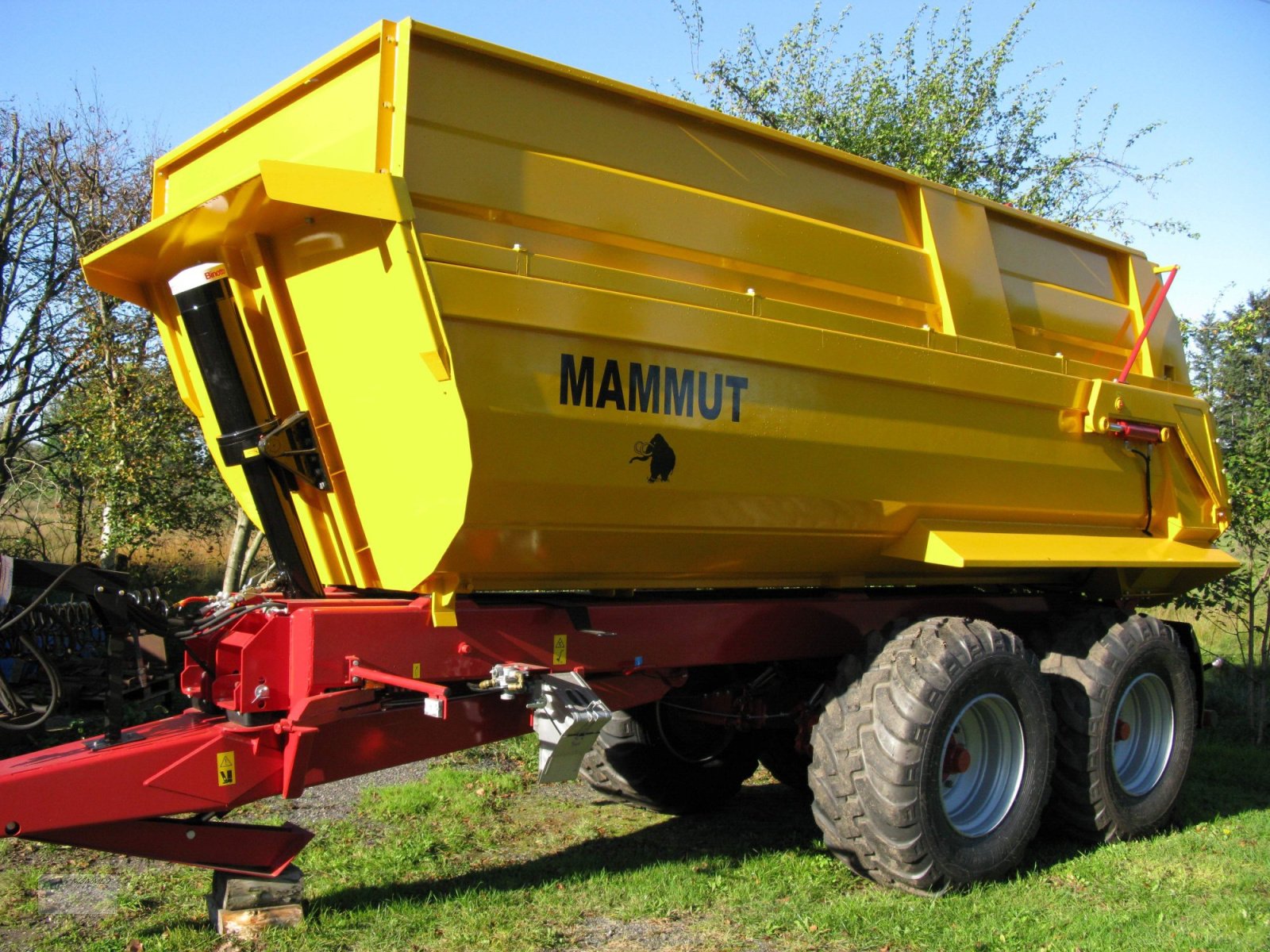 Muldenkipper des Typs Mammut 22/24, Neumaschine in Honigsee (Bild 4)