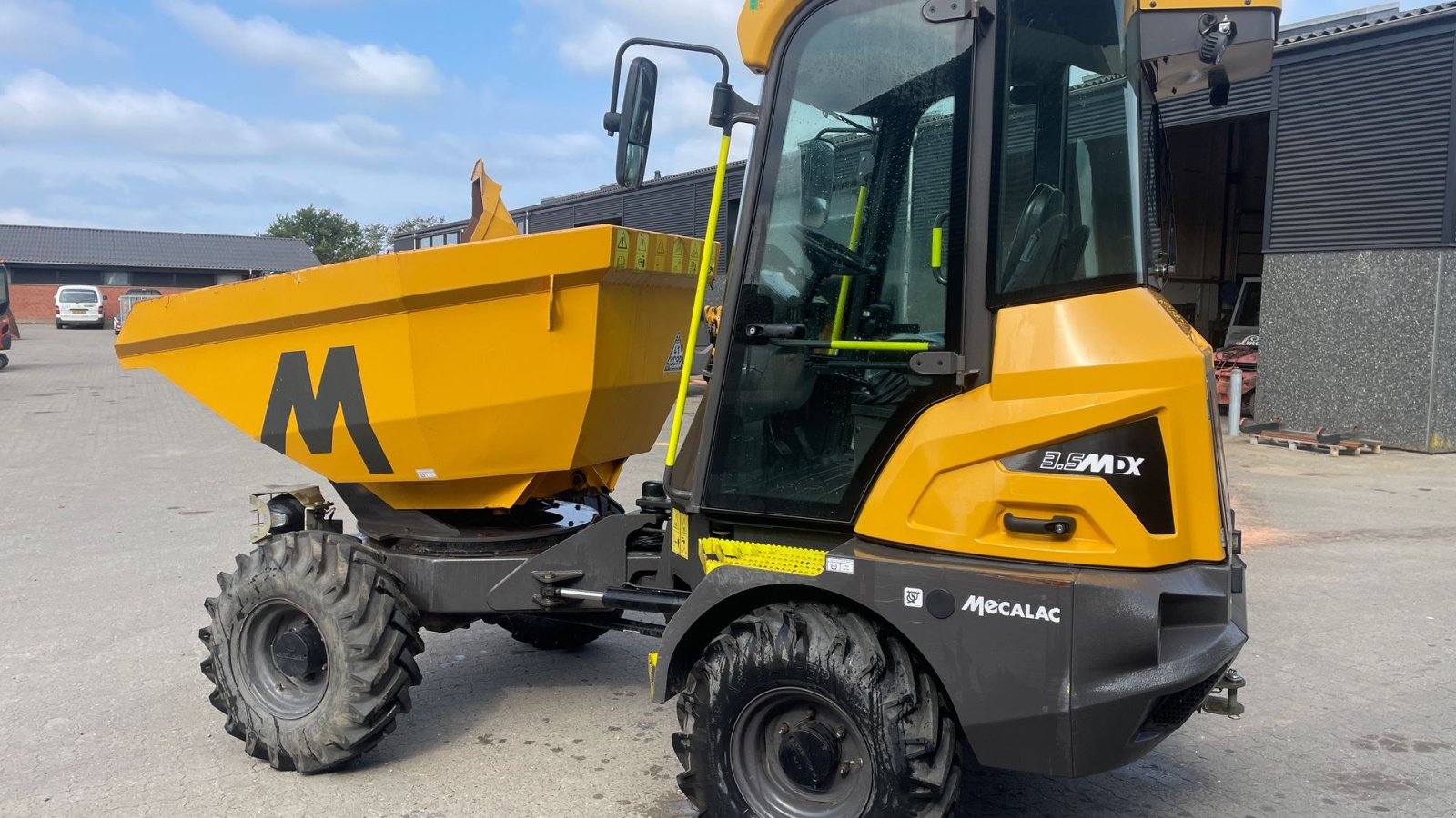 Muldenkipper типа Mecalac 3.5 MDX, Gebrauchtmaschine в Roslev (Фотография 4)