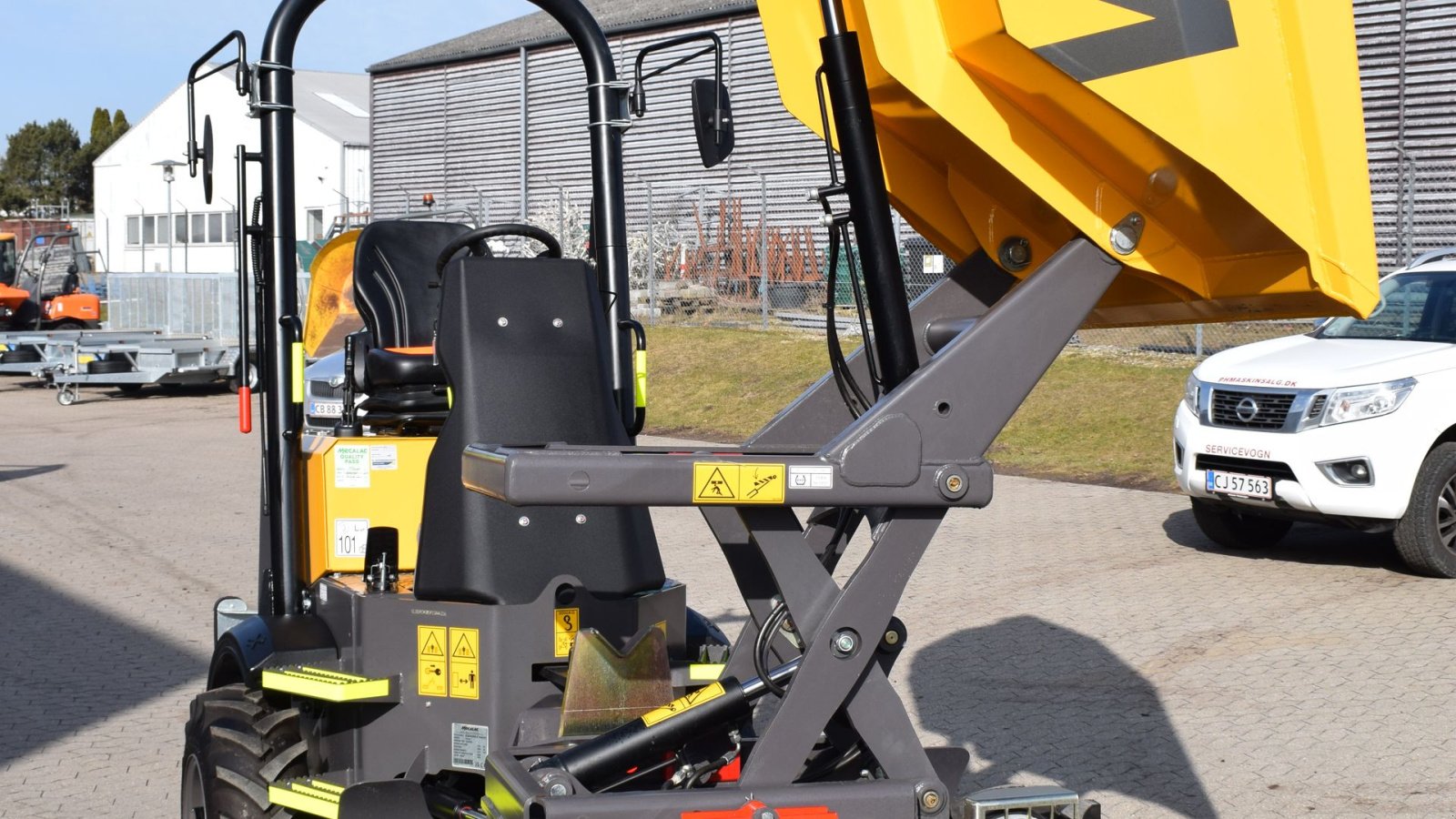 Muldenkipper типа Mecalac TA2 SEH, Gebrauchtmaschine в Fredensborg (Фотография 4)