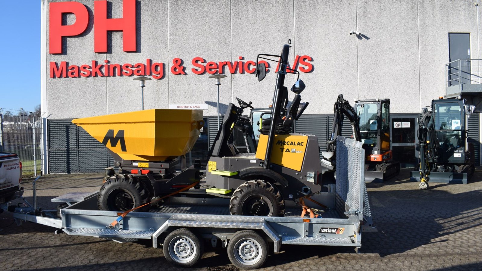 Muldenkipper типа Mecalac TA2 SEH, Gebrauchtmaschine в Fredensborg (Фотография 2)