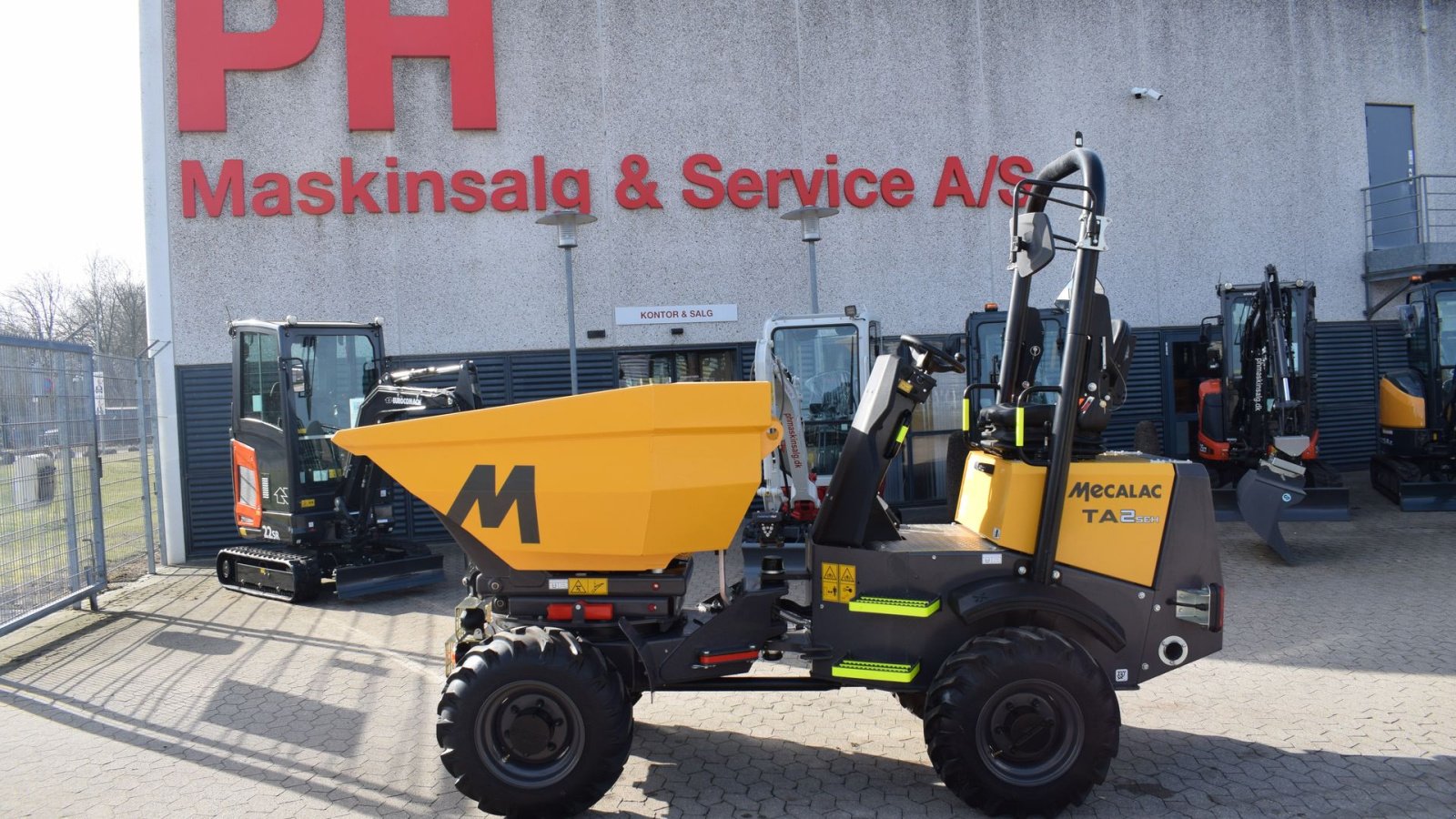 Muldenkipper типа Mecalac TA2 SEH, Gebrauchtmaschine в Fredensborg (Фотография 1)