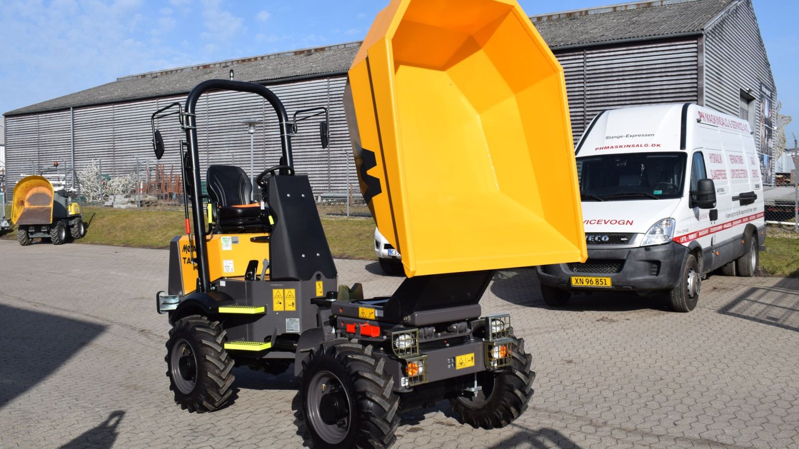 Muldenkipper типа Mecalac TA2 SEH, Gebrauchtmaschine в Fredensborg (Фотография 12)