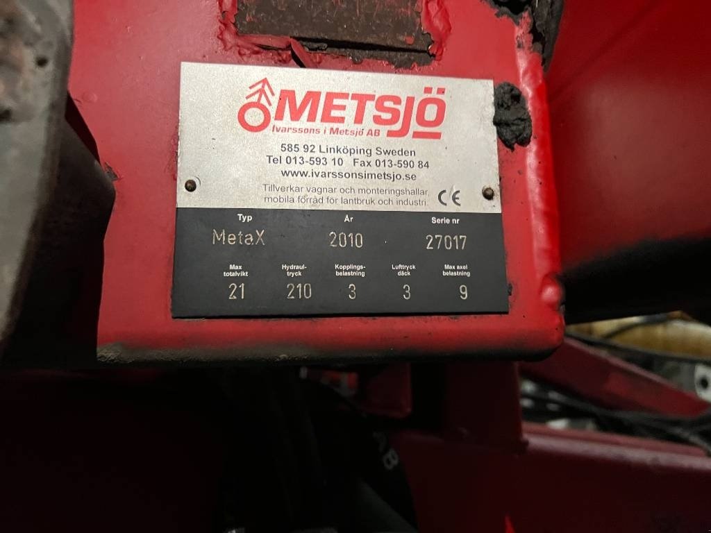Muldenkipper of the type Metsjö MetaX, Gebrauchtmaschine in Mern (Picture 17)