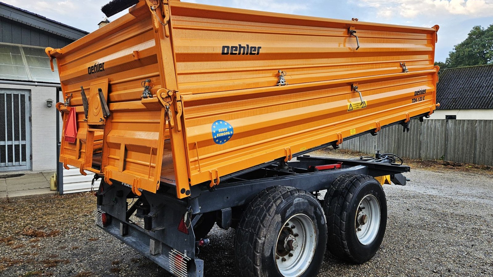 Muldenkipper tipa Oehler TDK 120 E / ekstrem fin stand / 3 vejs tip / høje sider, Gebrauchtmaschine u Arden (Slika 7)