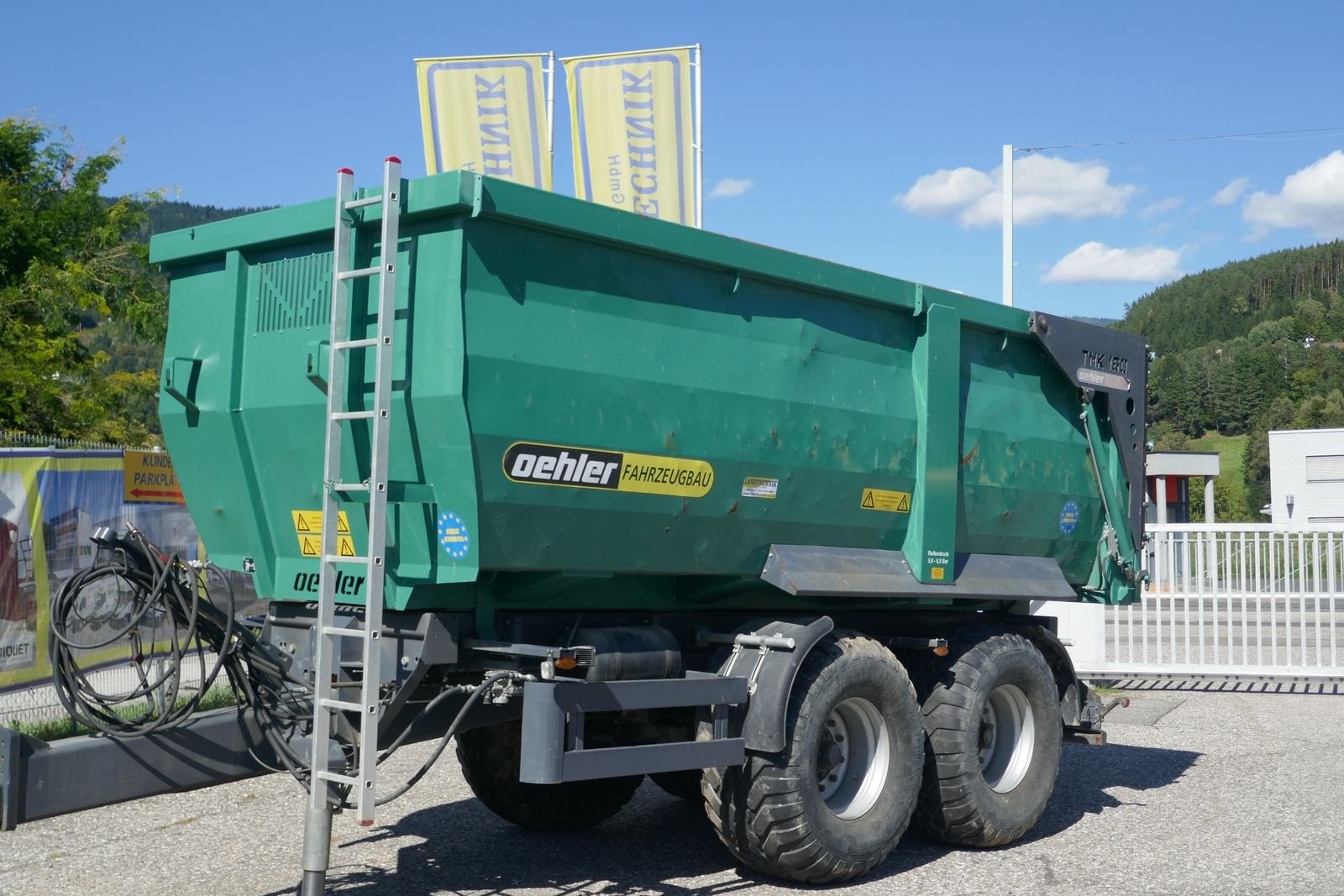 Muldenkipper типа Oehler TMK 160, Gebrauchtmaschine в Villach (Фотография 1)