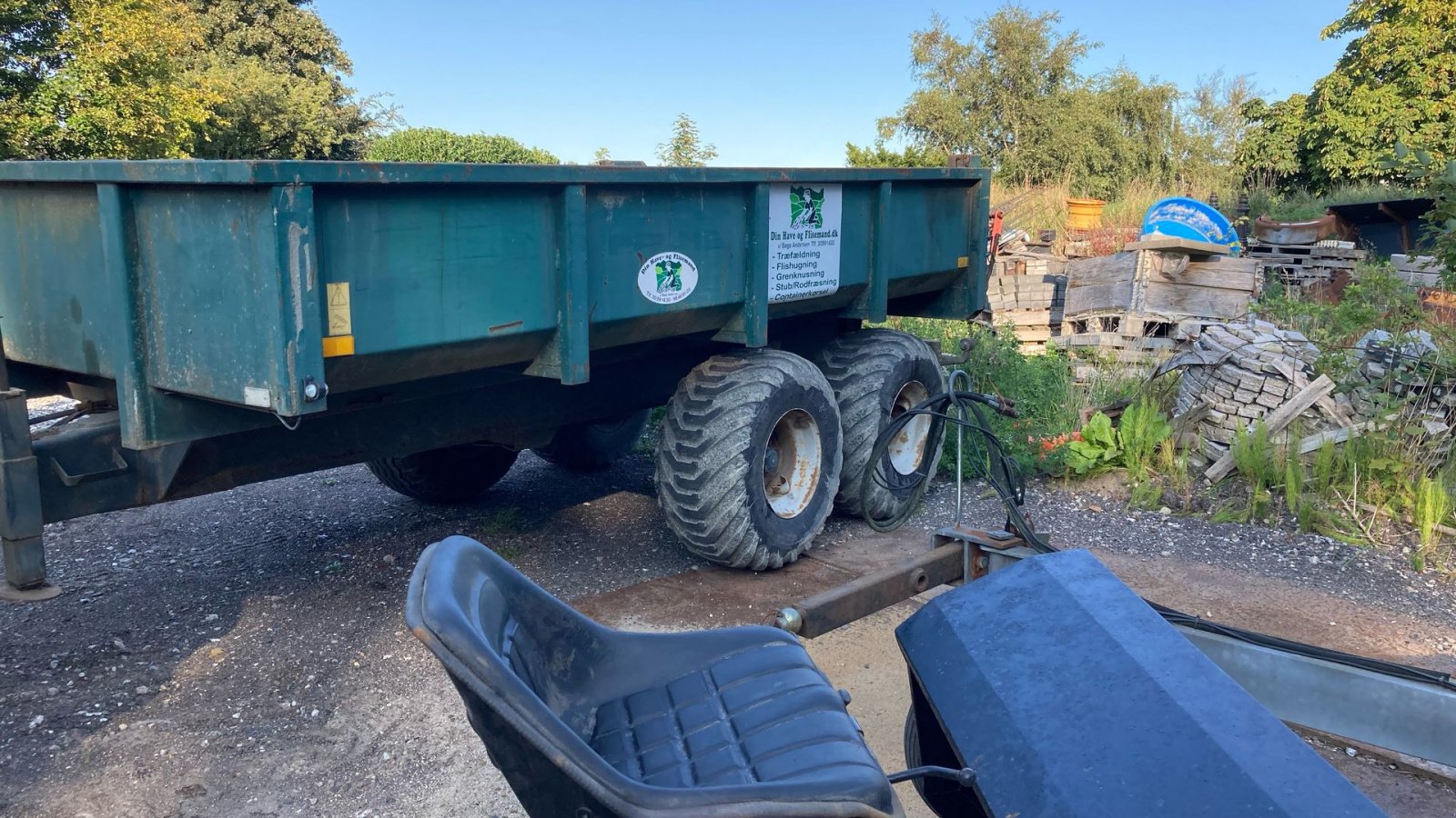 Muldenkipper typu Palms PT 1000, Gebrauchtmaschine w Slagelse (Zdjęcie 3)