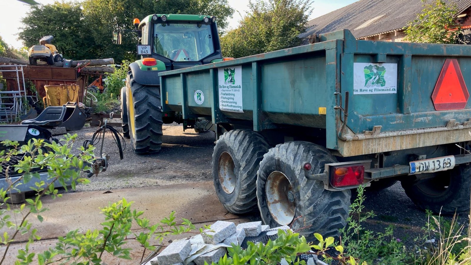 Muldenkipper typu Palms PT 1000, Gebrauchtmaschine w Slagelse (Zdjęcie 2)