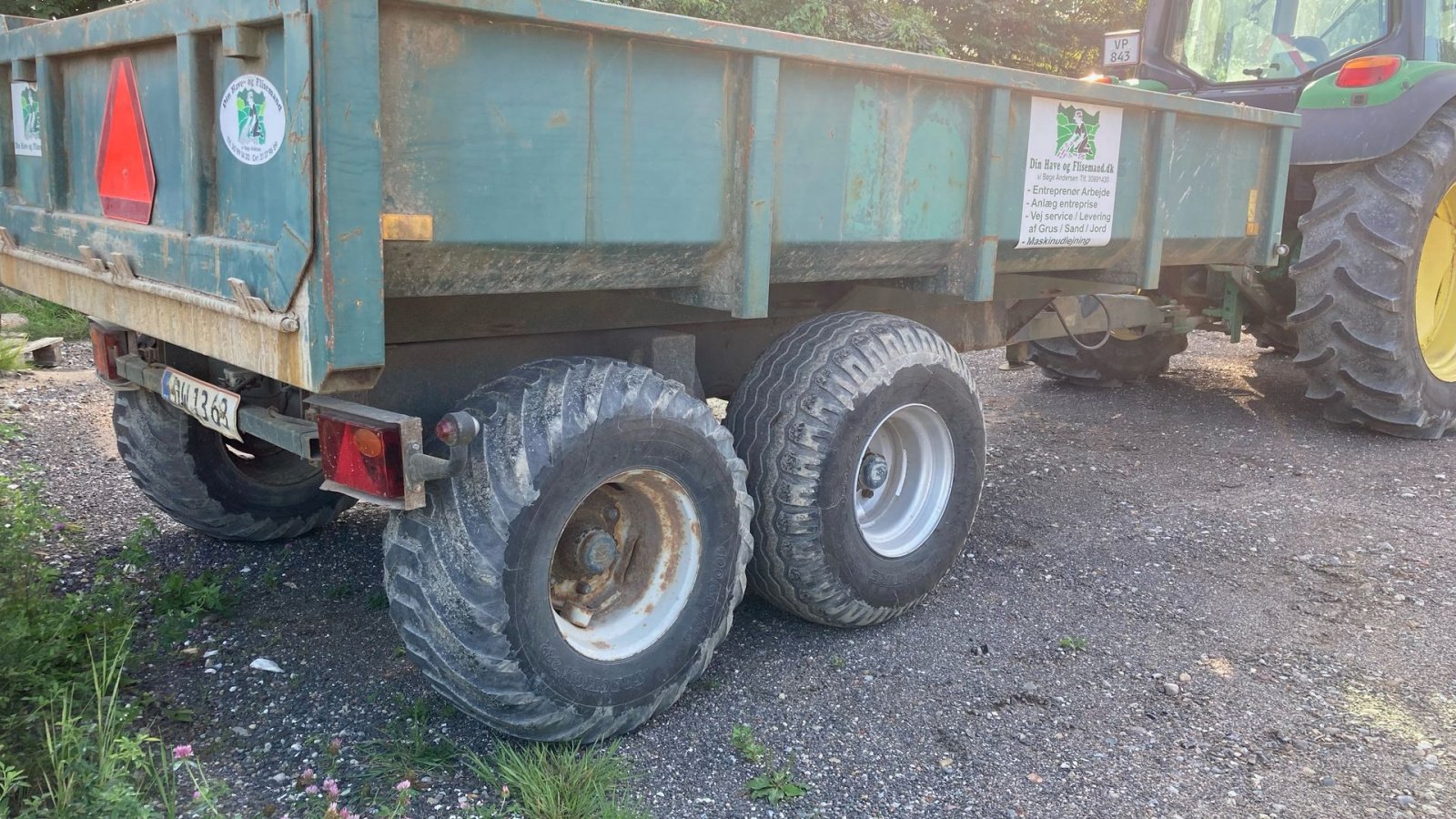 Muldenkipper typu Palms PT 1000, Gebrauchtmaschine w Slagelse (Zdjęcie 1)