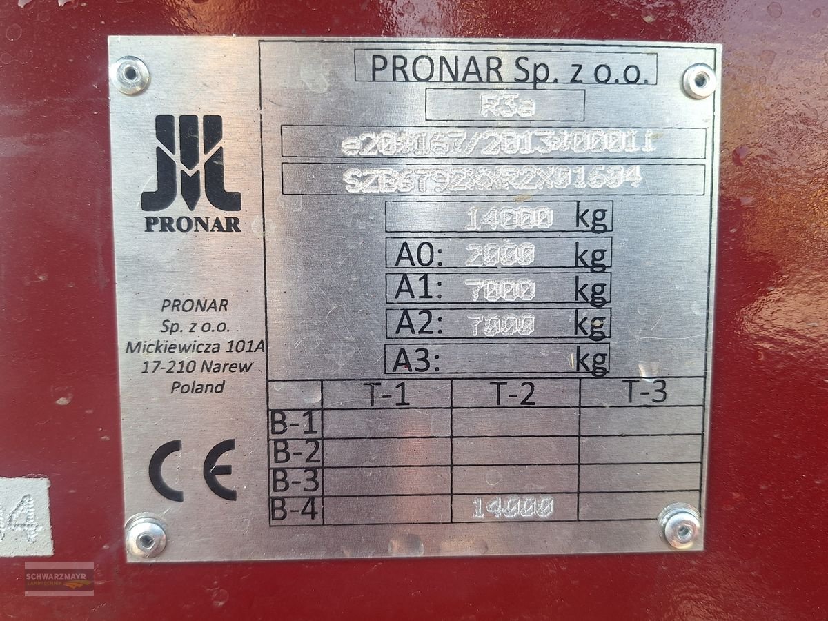 Muldenkipper del tipo PRONAR Baumulde T679/2, Neumaschine en Gampern (Imagen 17)