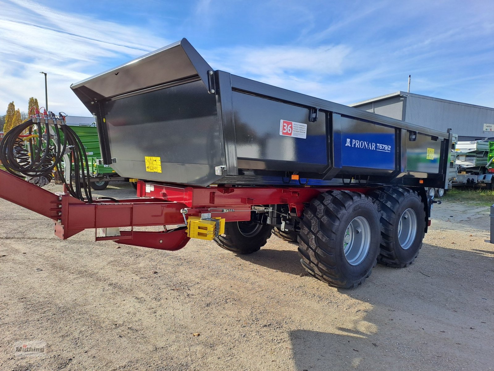 Muldenkipper des Typs PRONAR T 679/2, Neumaschine in Neumarkt (Bild 7)