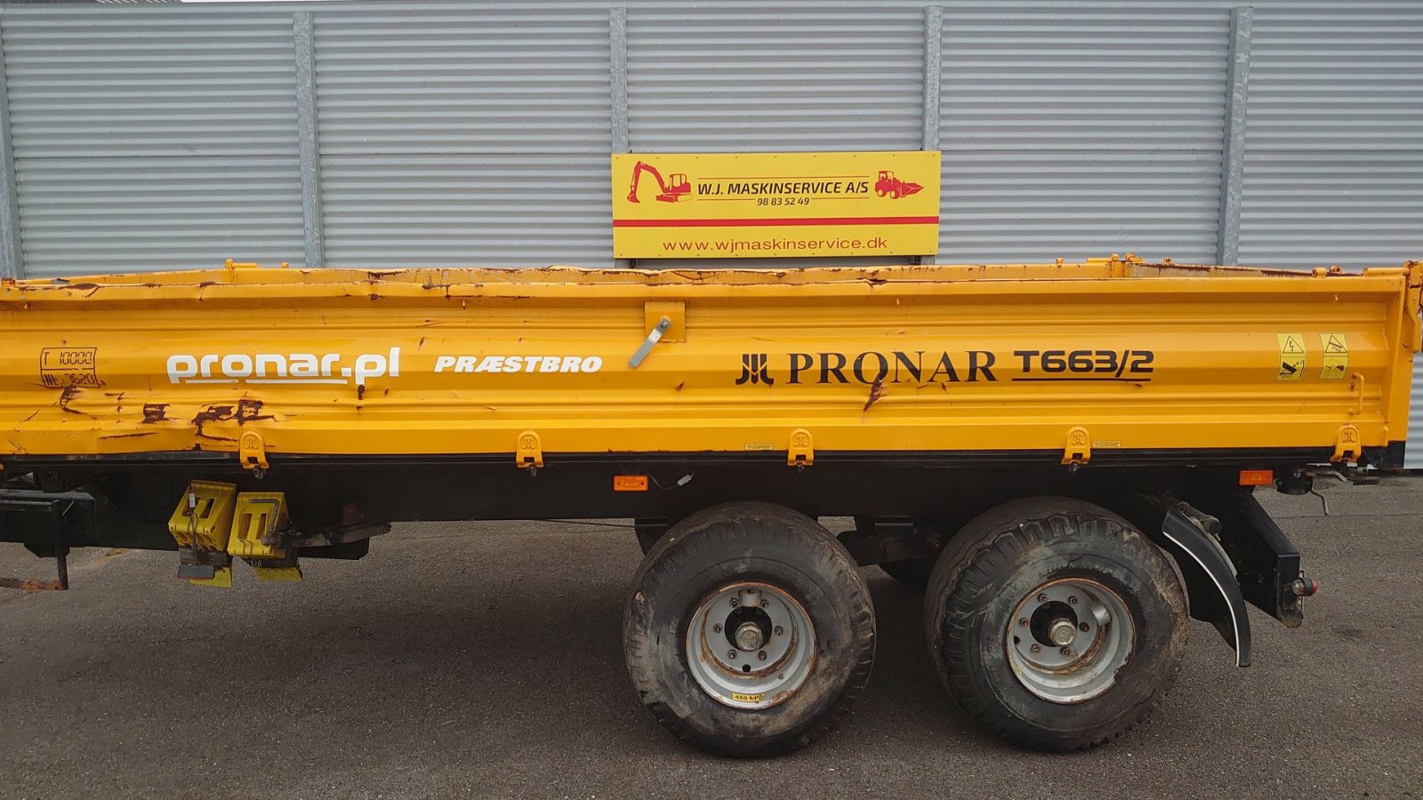 Muldenkipper typu PRONAR T663/2, Gebrauchtmaschine v Nørresundby (Obrázek 2)