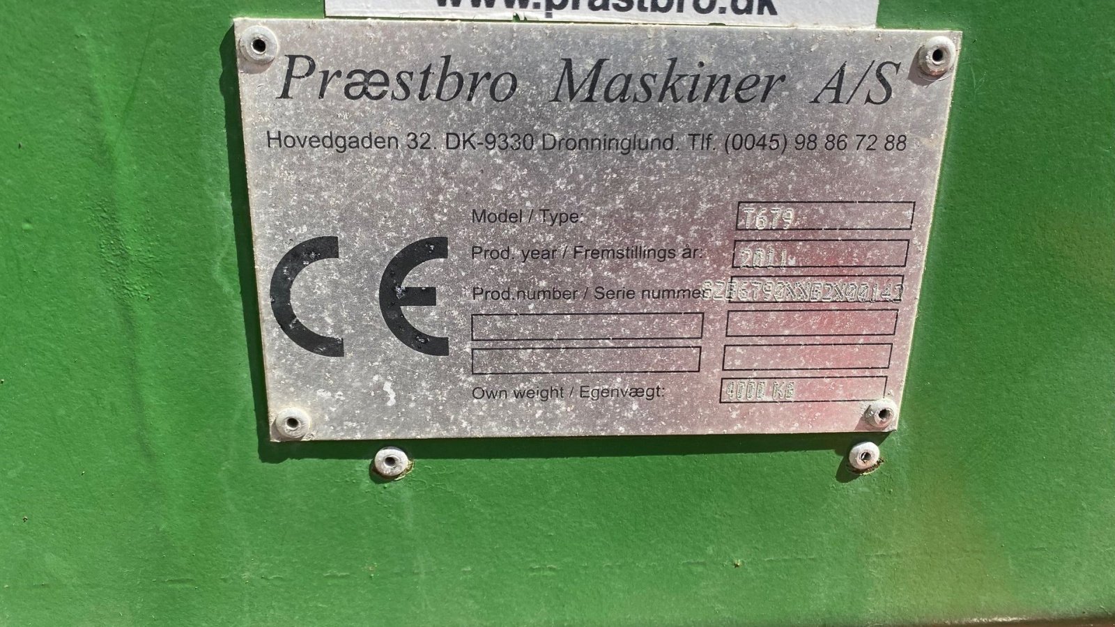 Muldenkipper Türe ait PRONAR T679 - 12 tons, Gebrauchtmaschine içinde Ringe (resim 10)