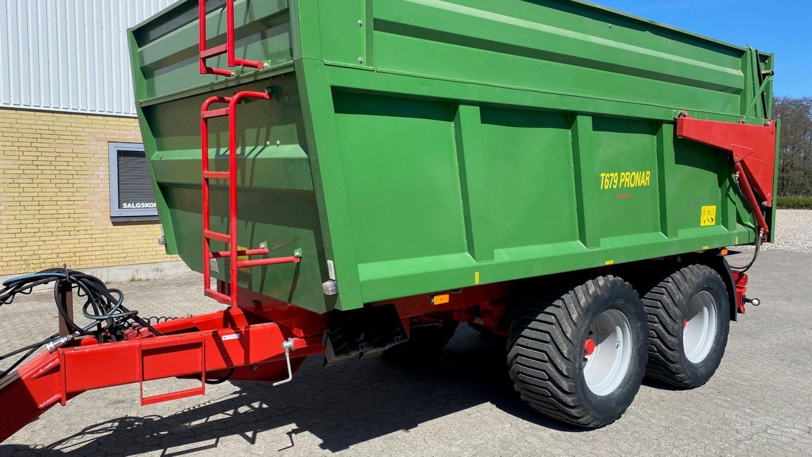 Muldenkipper Türe ait PRONAR T679 - 12 tons, Gebrauchtmaschine içinde Ringe (resim 1)