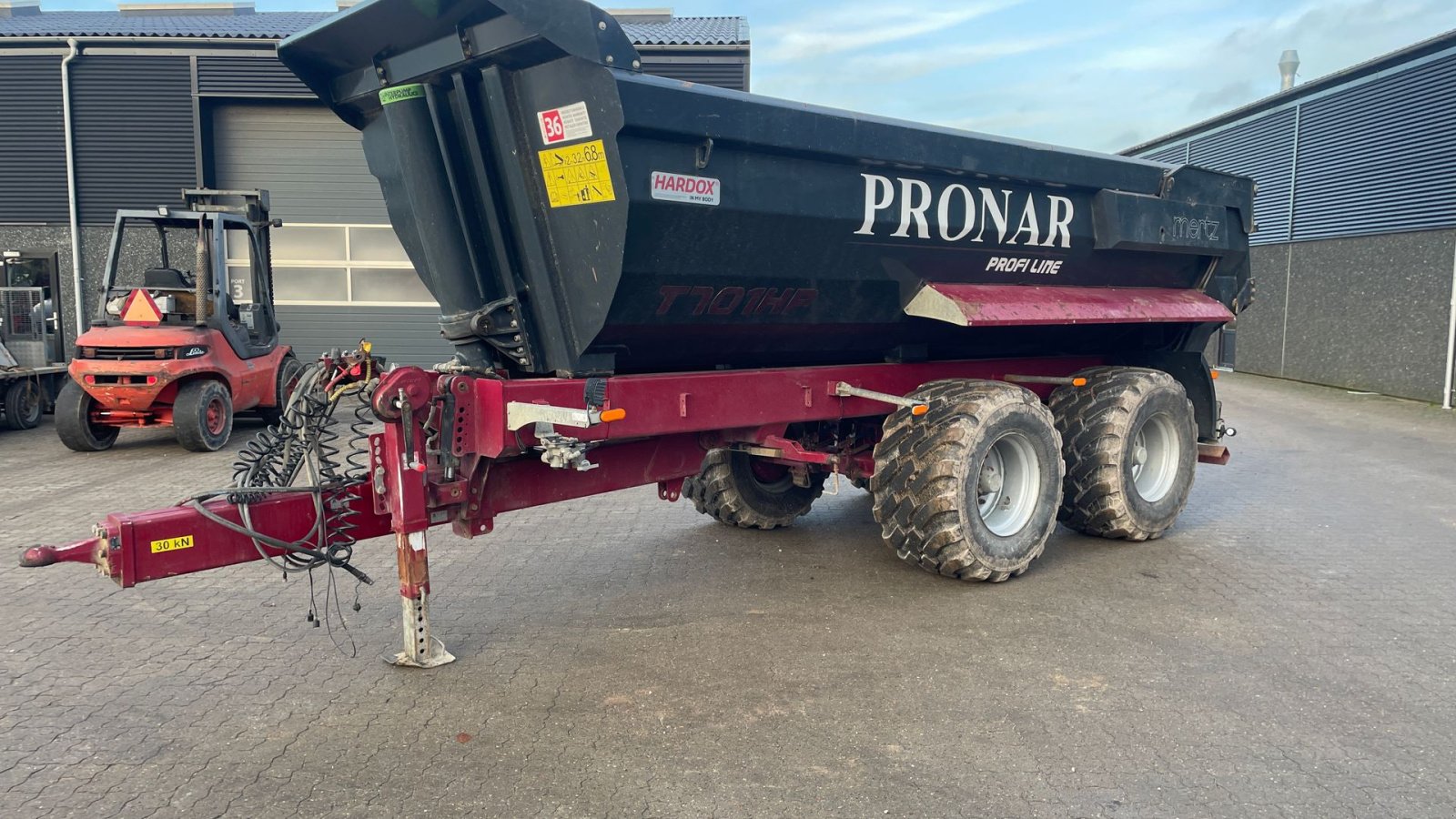 Muldenkipper типа PRONAR T701HP 15T Entrepenørvogn, Gebrauchtmaschine в Roslev (Фотография 1)