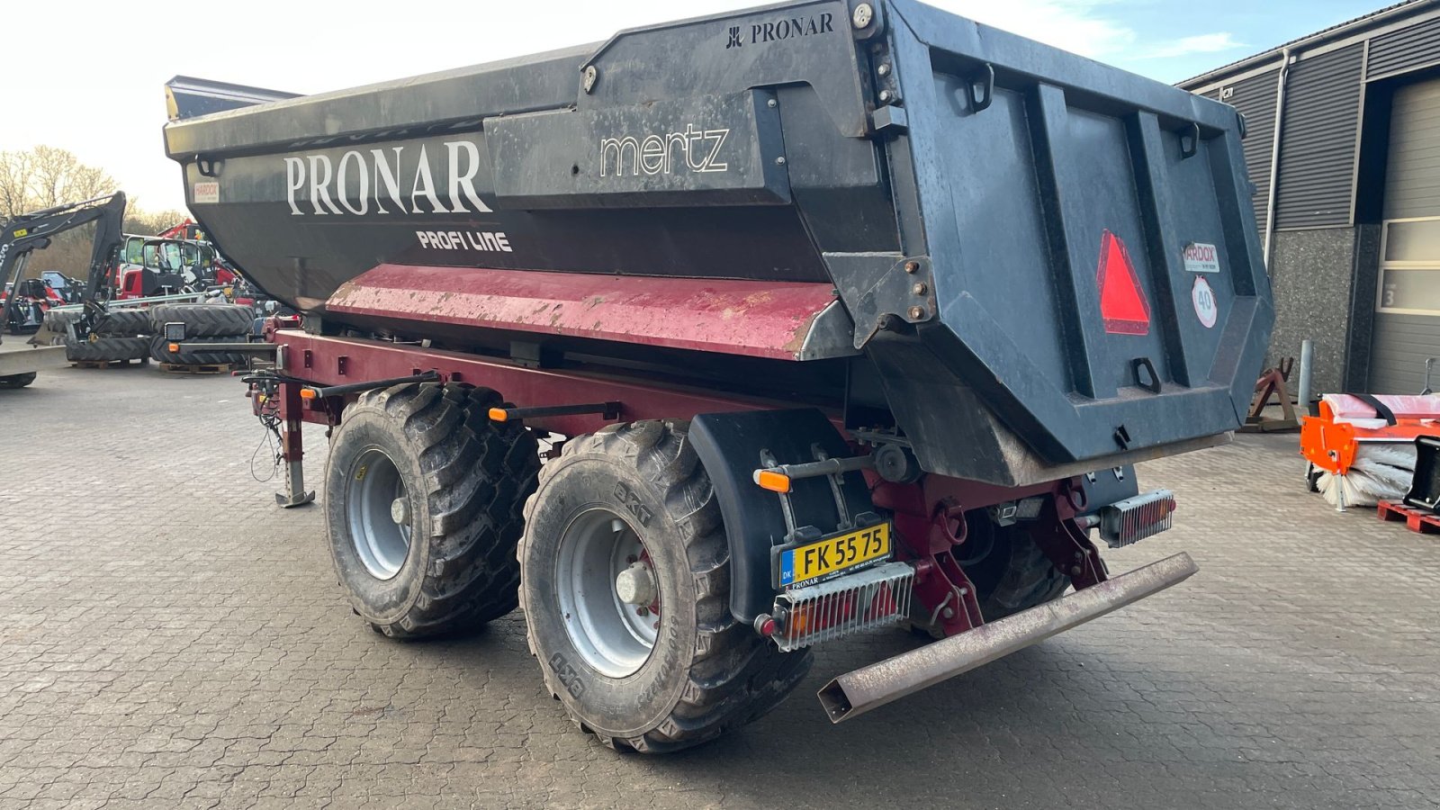 Muldenkipper типа PRONAR T701HP 15T Entrepenørvogn, Gebrauchtmaschine в Roslev (Фотография 3)