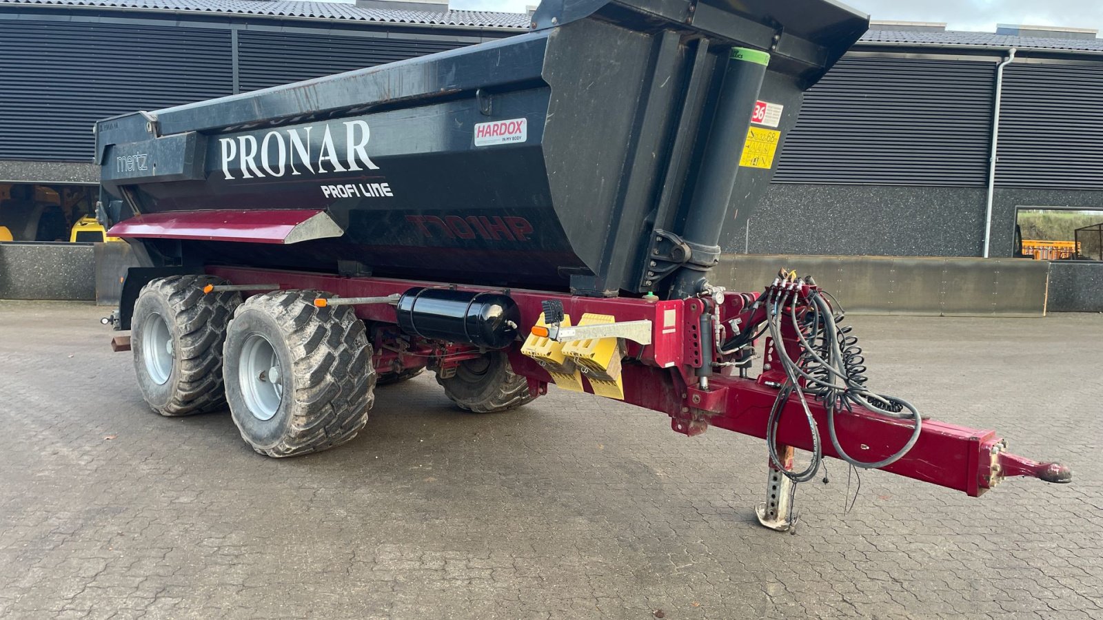 Muldenkipper типа PRONAR T701HP 15T Entrepenørvogn, Gebrauchtmaschine в Roslev (Фотография 7)