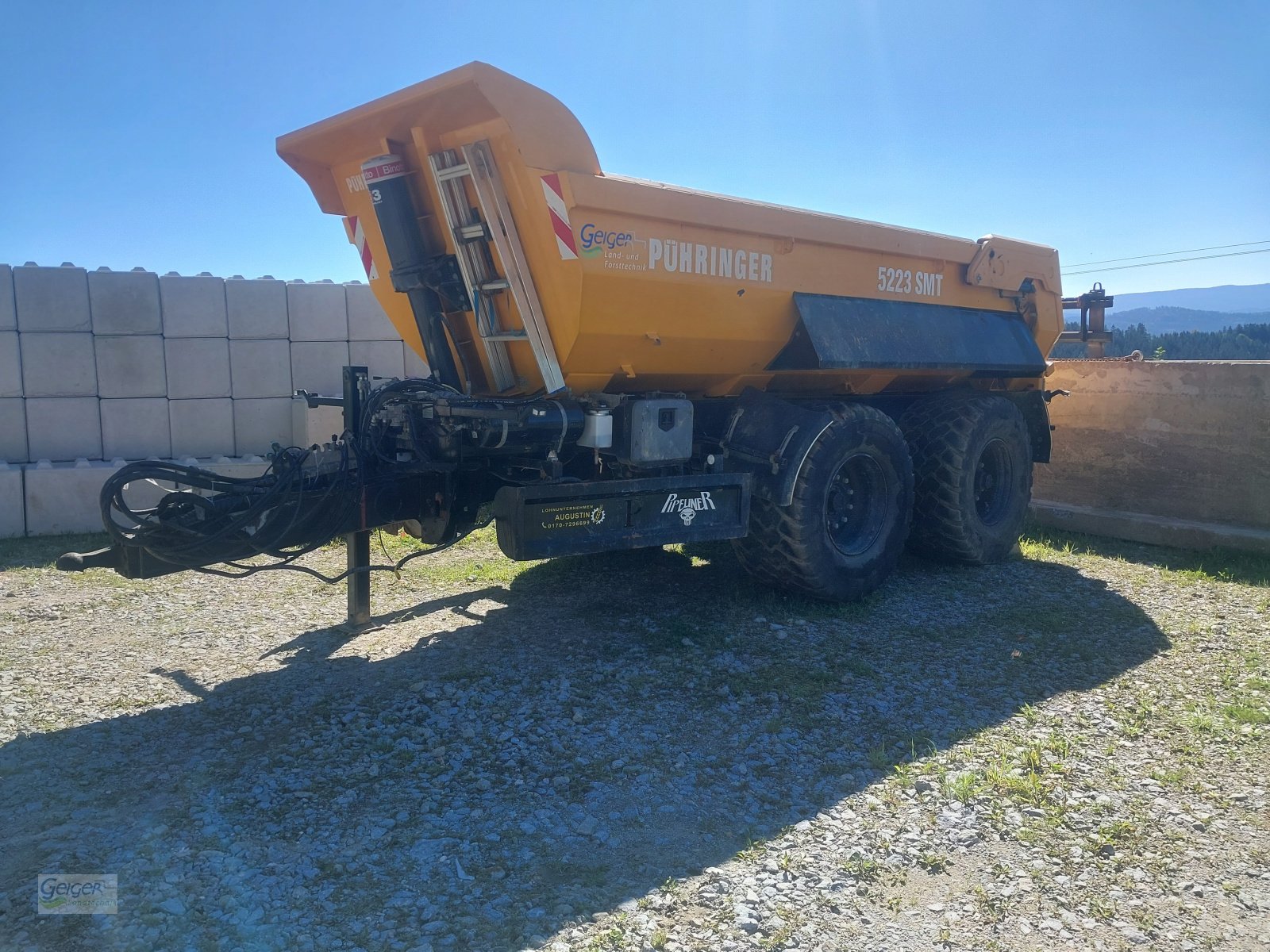 Muldenkipper типа Pühringer 5223 SMT, Gebrauchtmaschine в Drachselsried (Фотография 1)