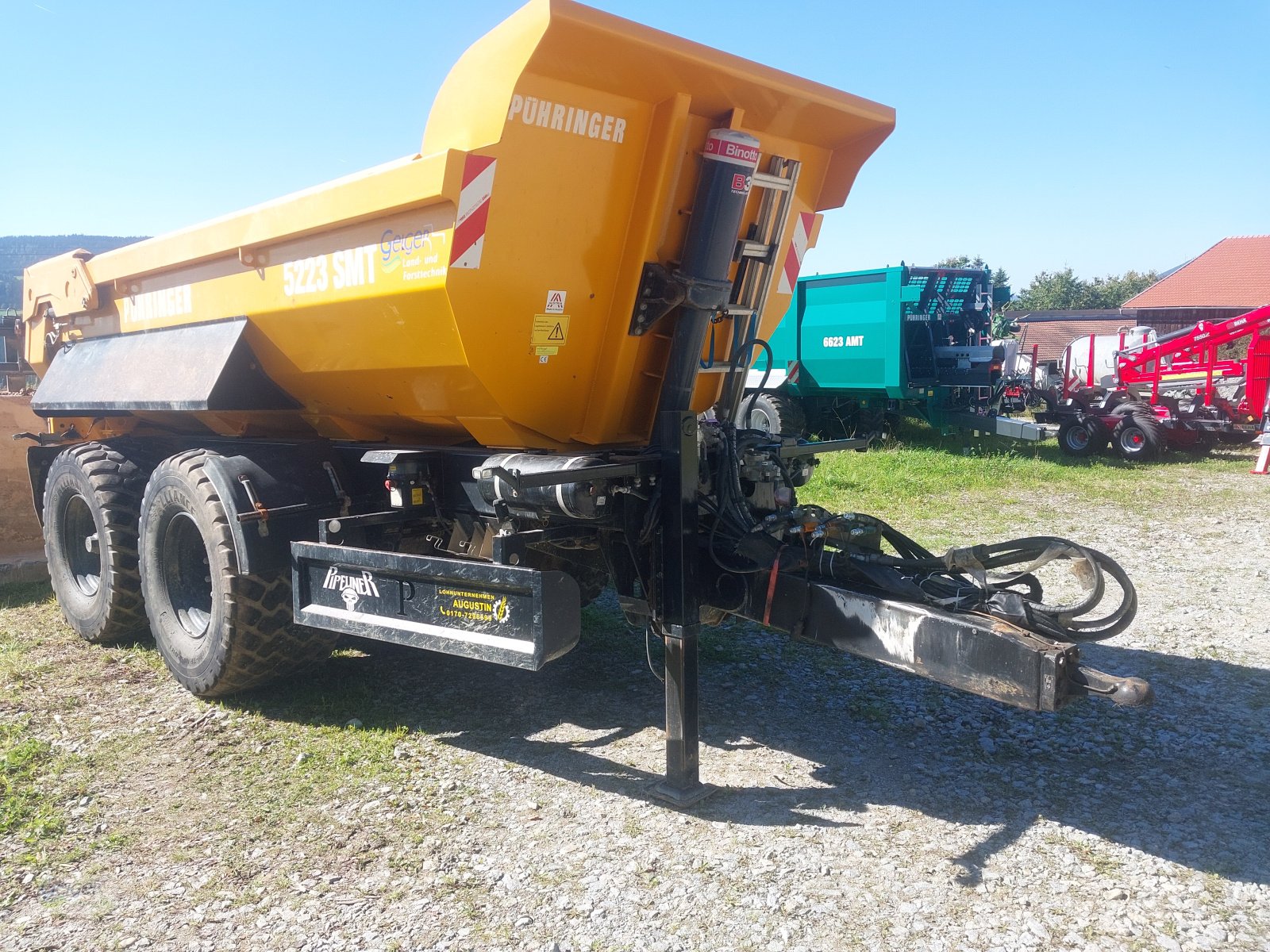 Muldenkipper типа Pühringer 5223 SMT, Gebrauchtmaschine в Drachselsried (Фотография 10)