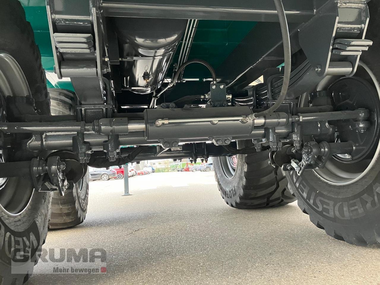 Muldenkipper of the type Pühringer Abschiebemulde 7623 AMT, Neumaschine in Friedberg-Derching (Picture 7)