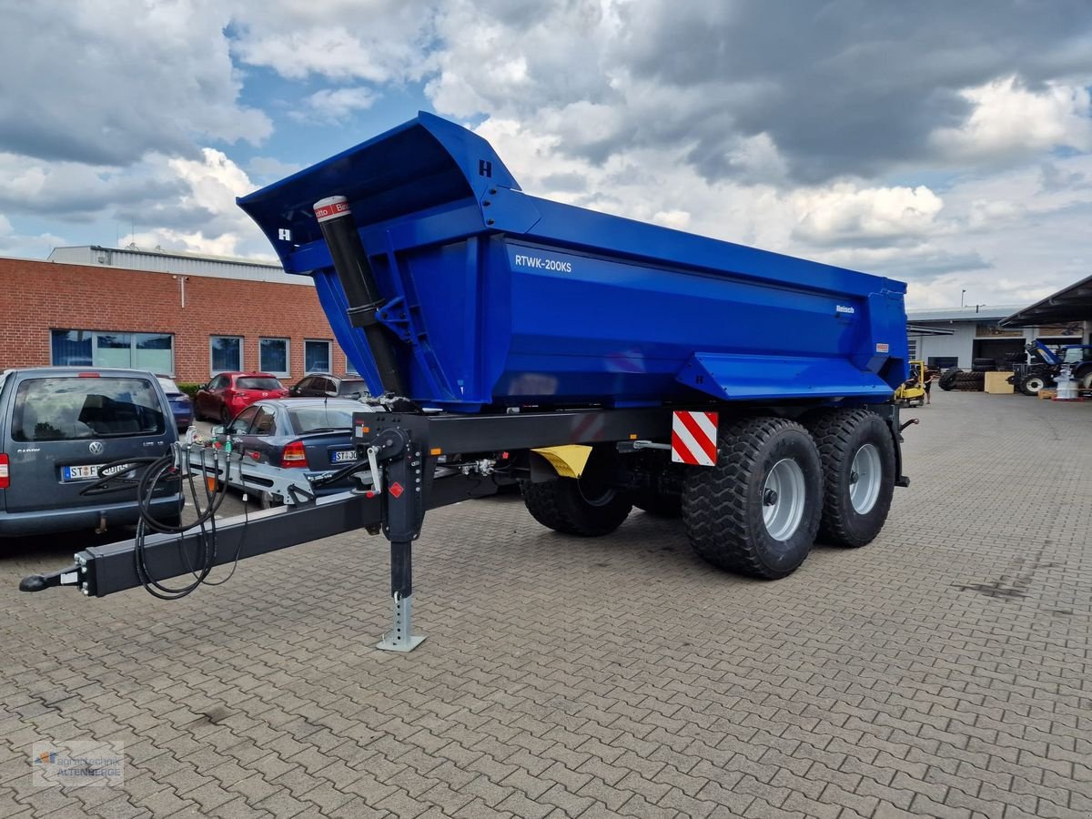 Muldenkipper des Typs Reisch RTWK 200 KS 550, Neumaschine in Altenberge (Bild 11)