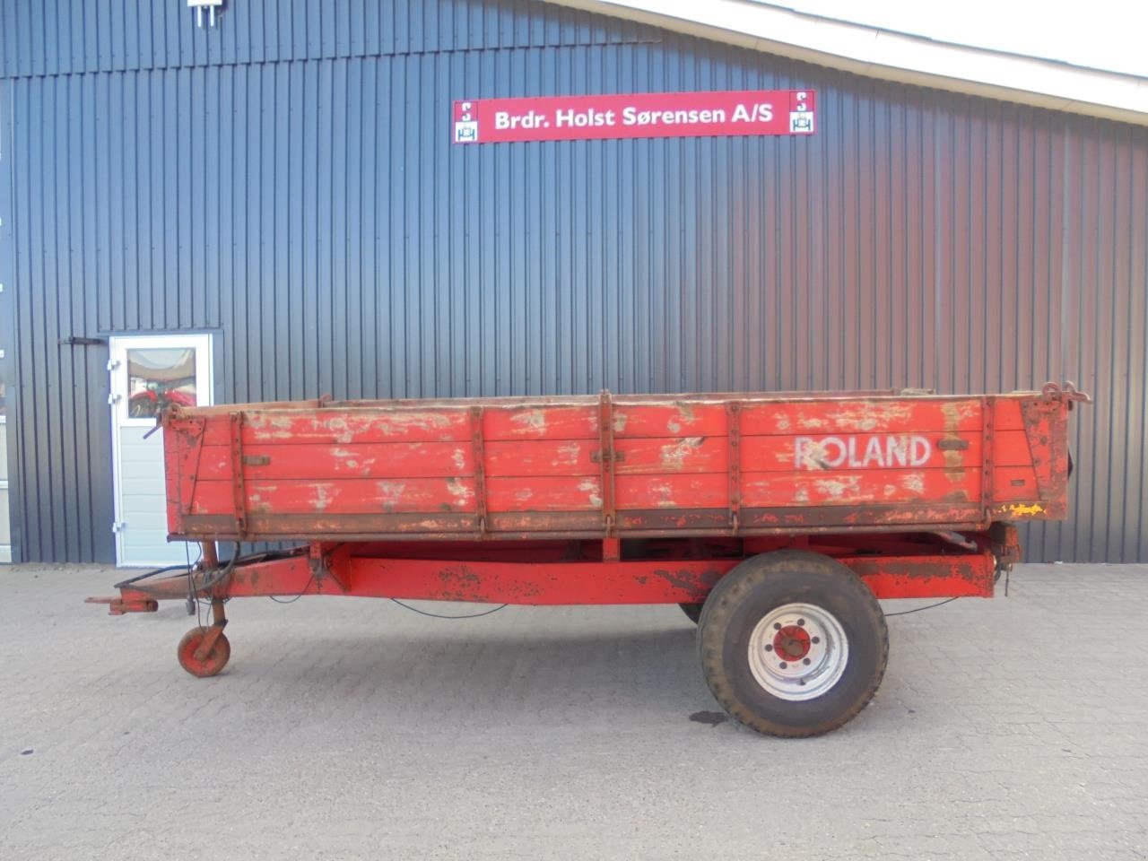 Muldenkipper от тип Roland TIPVOGN, Gebrauchtmaschine в Ribe (Снимка 9)