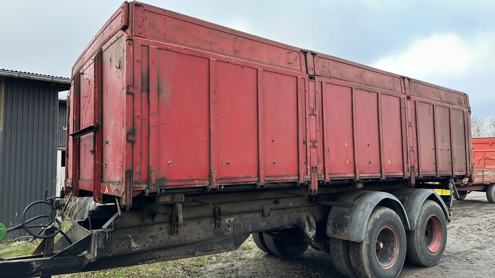 Muldenkipper za tip Scania boggi vogn, Gebrauchtmaschine u øster ulslev (Slika 1)