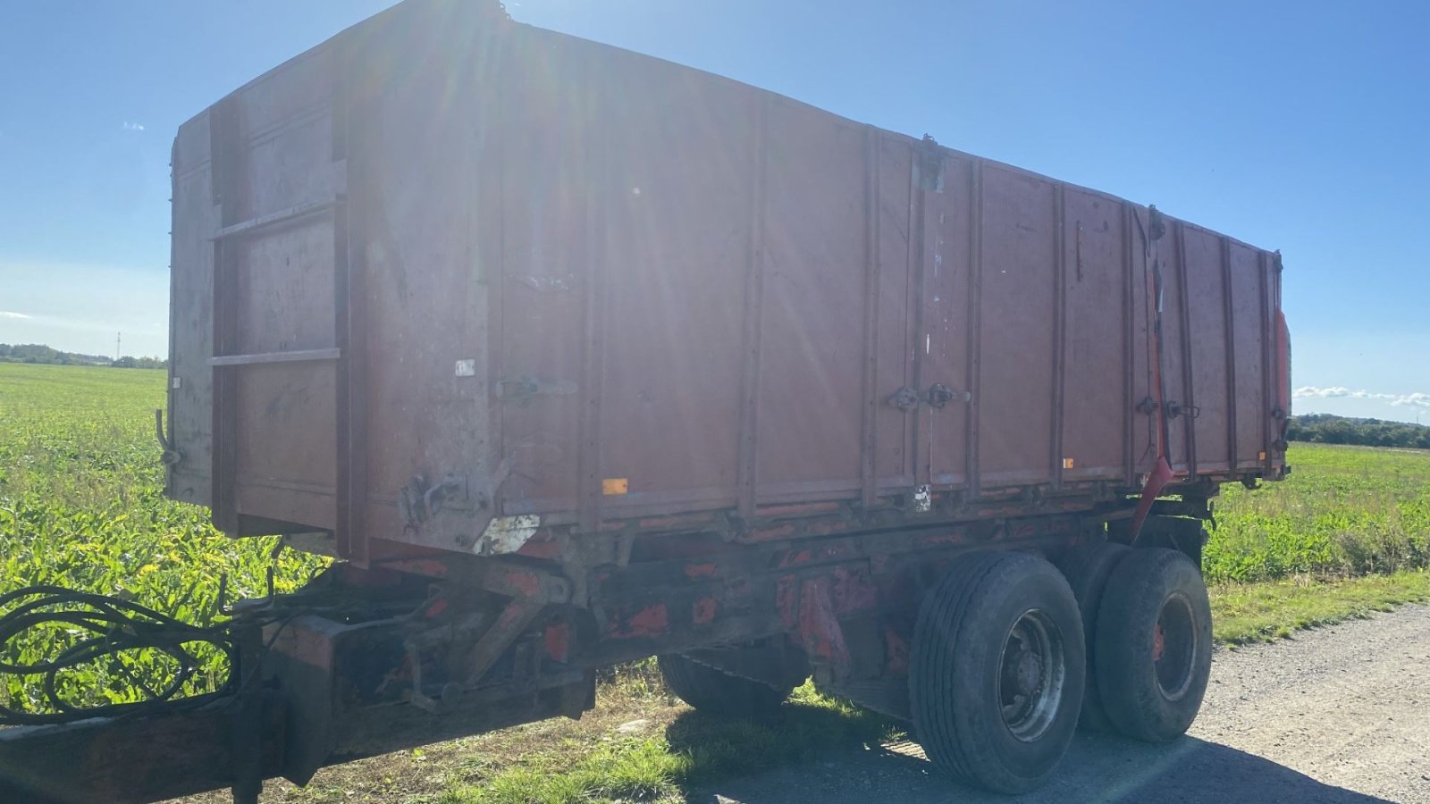 Muldenkipper типа Scania Tipvogn, Gebrauchtmaschine в øster ulslev (Фотография 2)