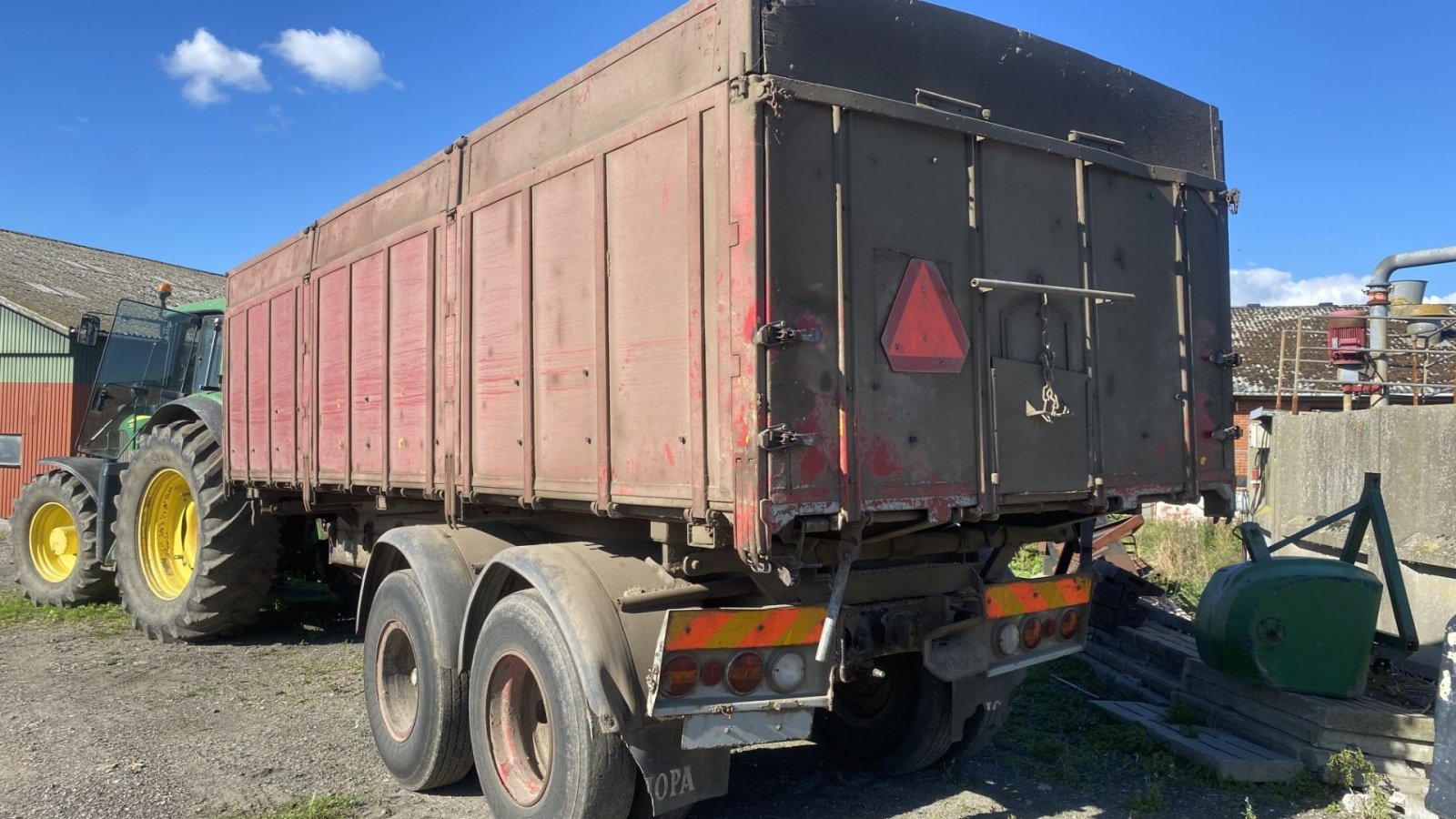 Muldenkipper του τύπου Scania Tipvogn, Gebrauchtmaschine σε øster ulslev (Φωτογραφία 2)