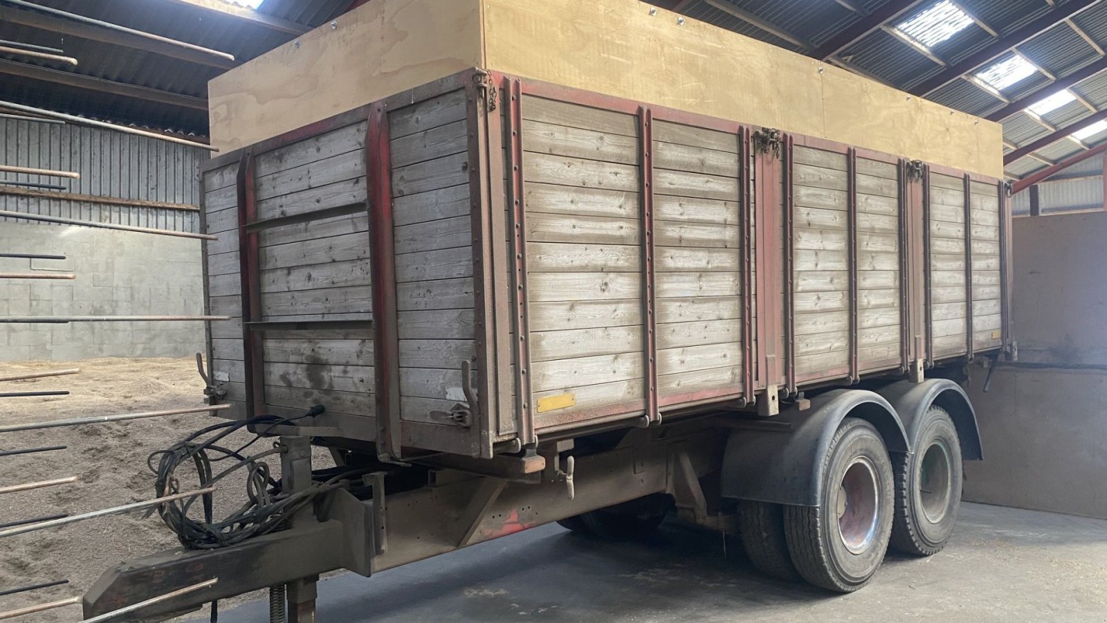 Muldenkipper типа Scania Tipvogn, Gebrauchtmaschine в øster ulslev (Фотография 1)