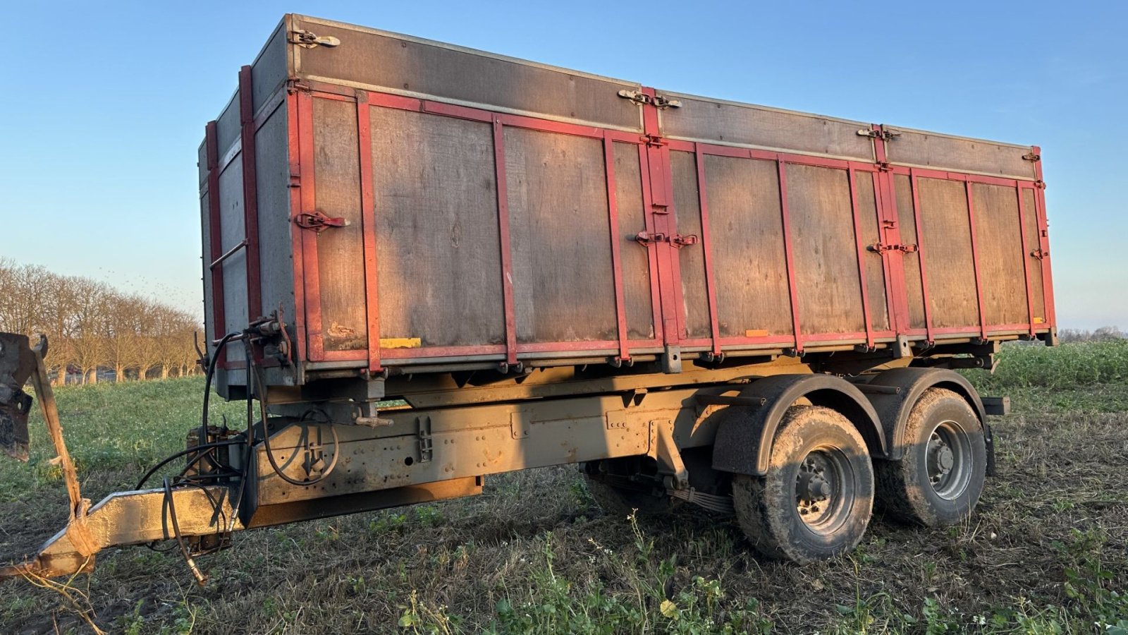 Muldenkipper типа Scania Tipvogn, Gebrauchtmaschine в øster ulslev (Фотография 3)