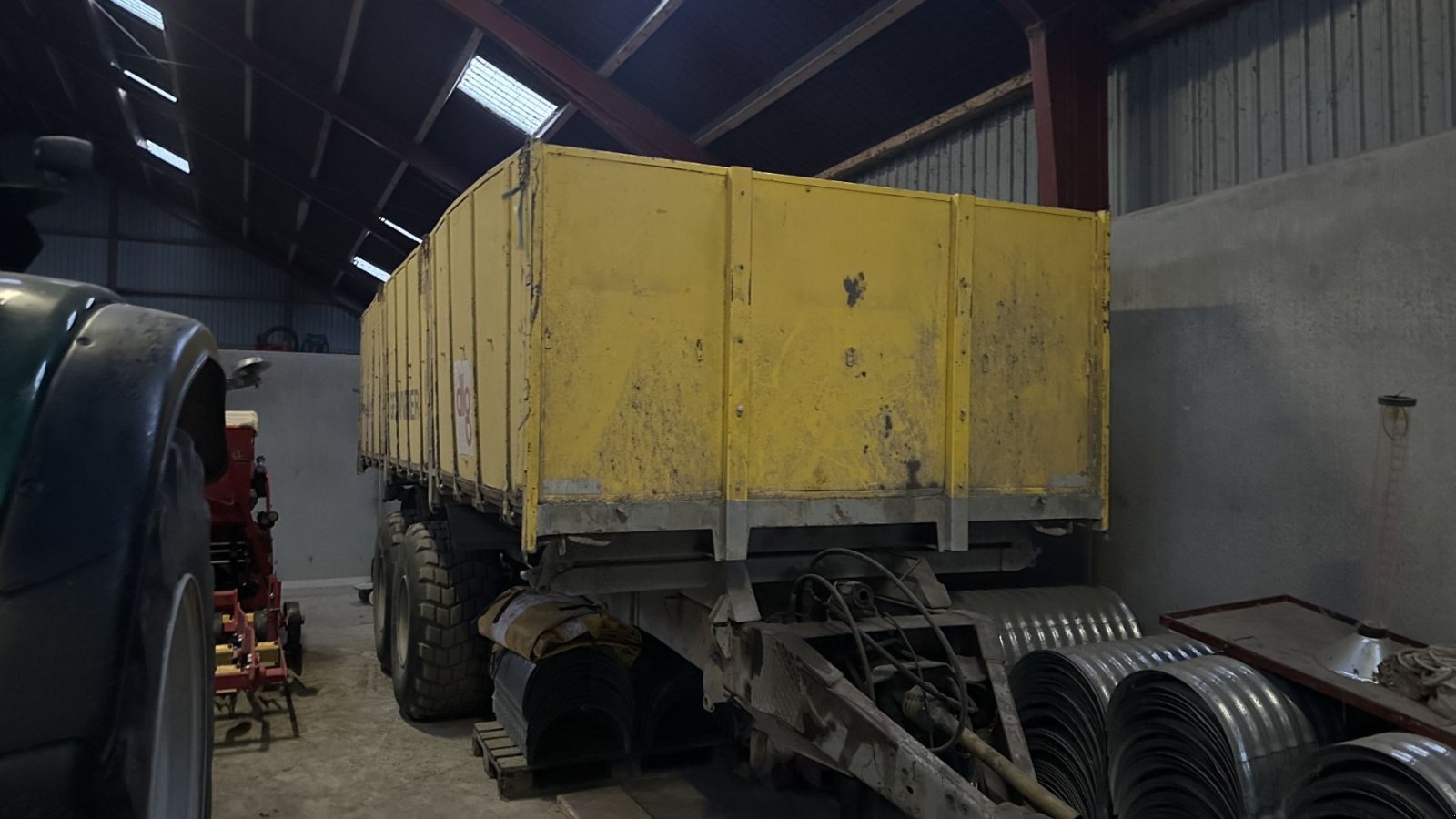 Muldenkipper a típus Scania Tipvogn, Gebrauchtmaschine ekkor: øster ulslev (Kép 1)