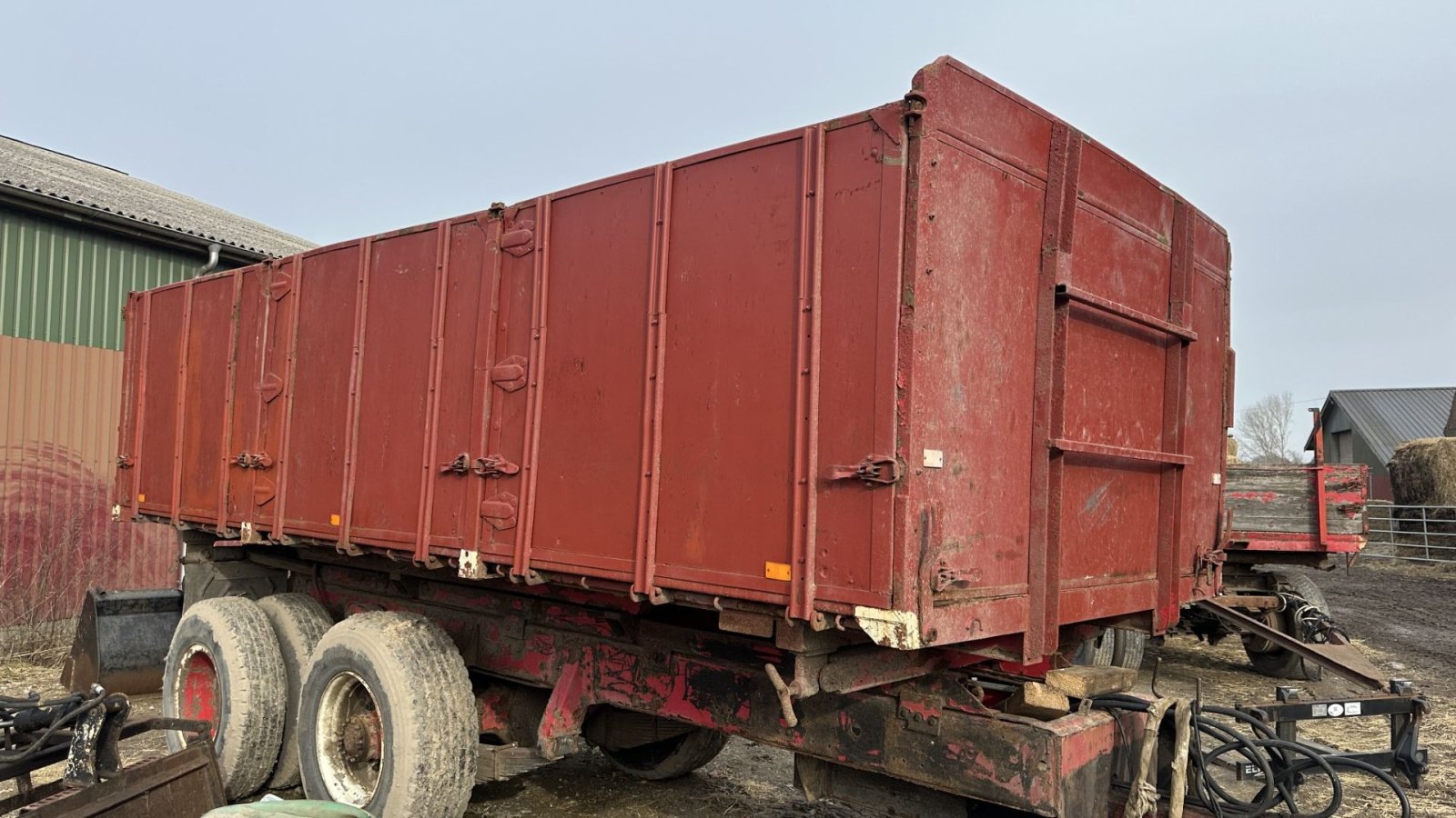 Muldenkipper tipa Scania Tipvogn, Gebrauchtmaschine u øster ulslev (Slika 1)