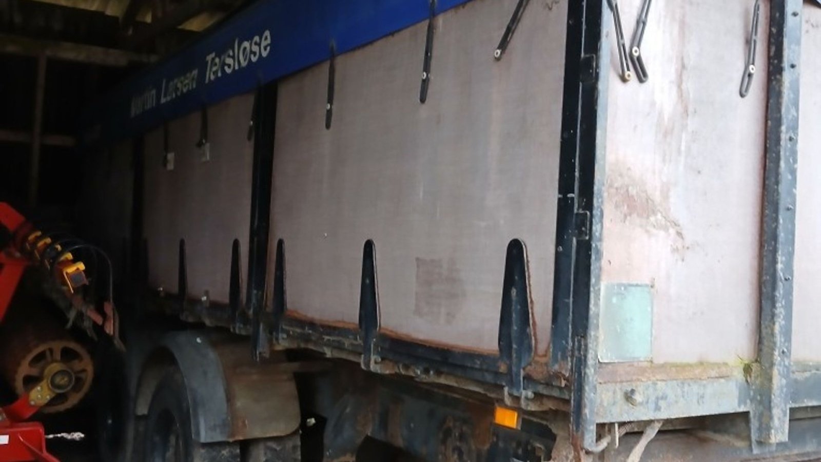 Muldenkipper del tipo Scania Tipvogn, Gebrauchtmaschine en øster ulslev (Imagen 2)