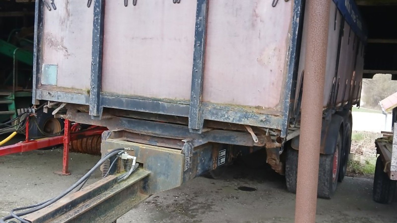 Muldenkipper del tipo Scania Tipvogn, Gebrauchtmaschine en øster ulslev (Imagen 3)